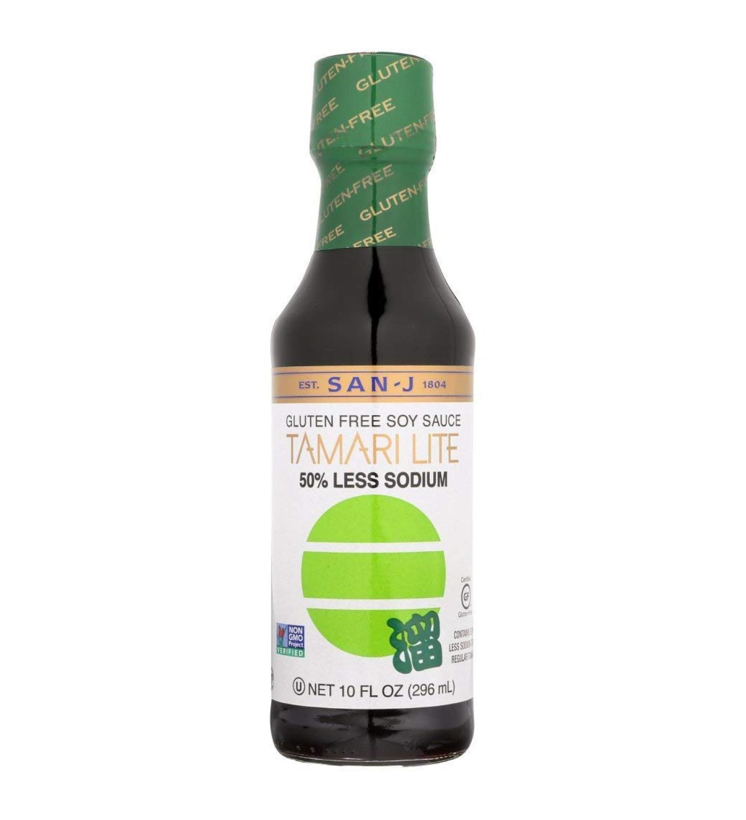 San J International, Sauce Tamari Lite, 10 Fl Oz