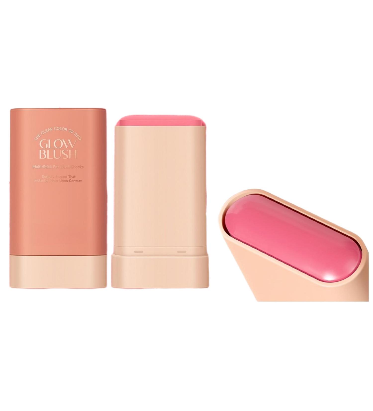 Lovelycat On the Go Makeup Blush Stick Long Lasting Natural Nude Makeup Tinted Moisture Stick Shadow Lips Cheek Waterproof Creamy Makeup Long Lasting Natural Nude Makeup for All Skin (pink) - Buy Online on SooperMarket.com