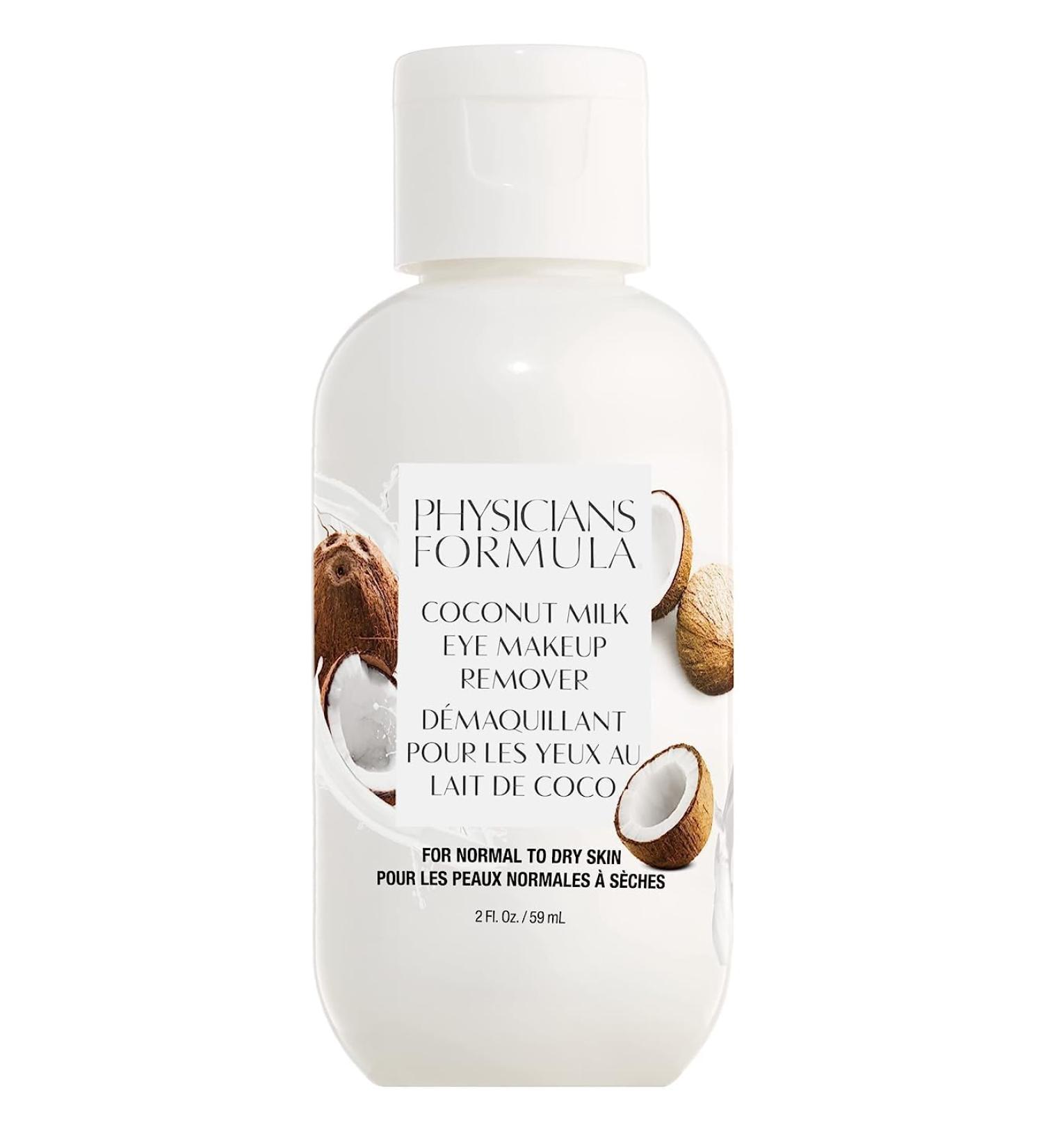 Physicians Formula Coconut Milk Eye Make-Up Remover Nourishing and Non-Irritating Formula to Gentle Melt Away Waterproof Eye Make-up Infused with Coconut Milk