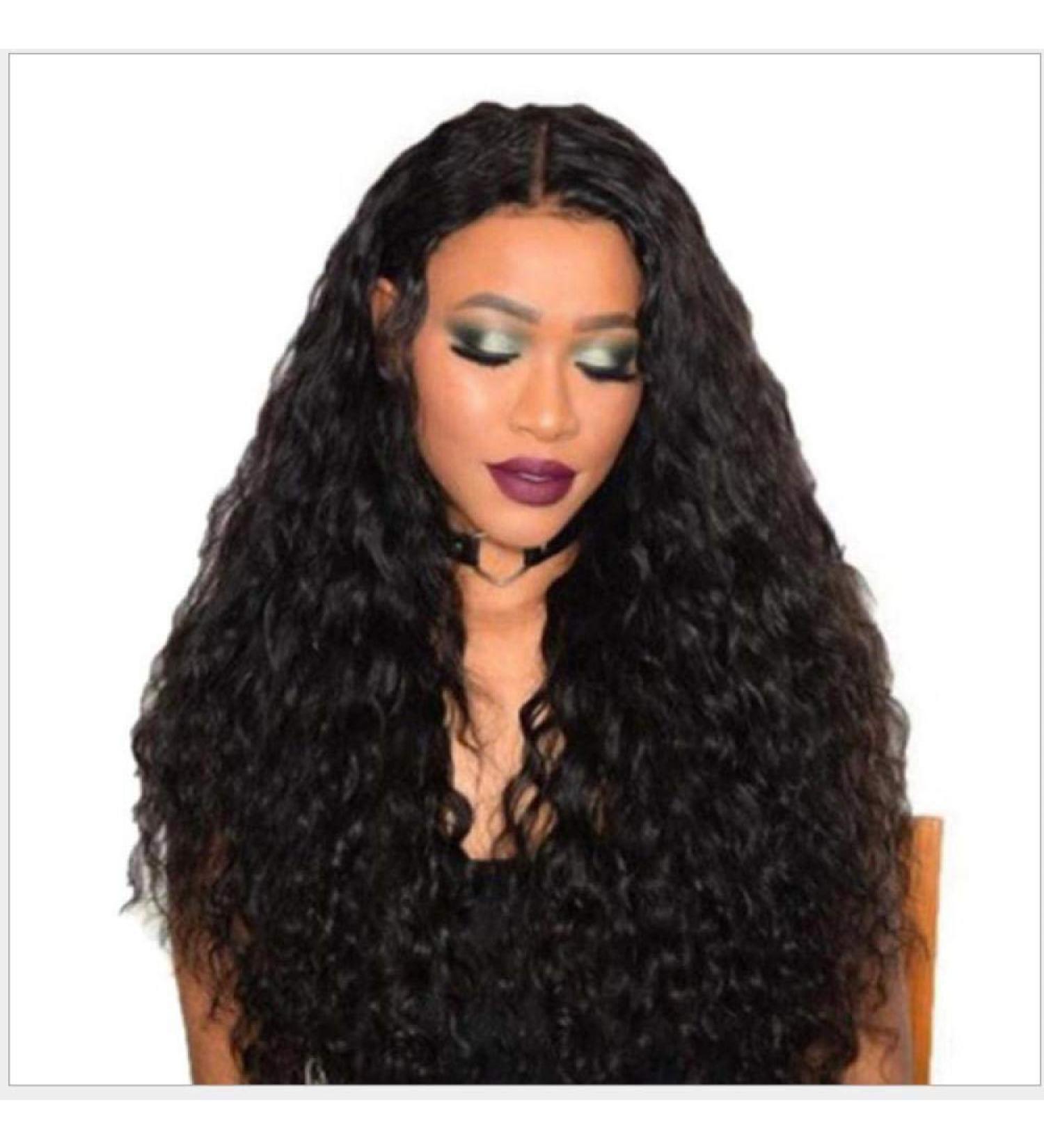 BGHJUE Halloween African Explosion Lace Front Wig - Trendy Long Soft Natural Wave Synthetic Hair for Women - Buy Online on SooperMarket.com