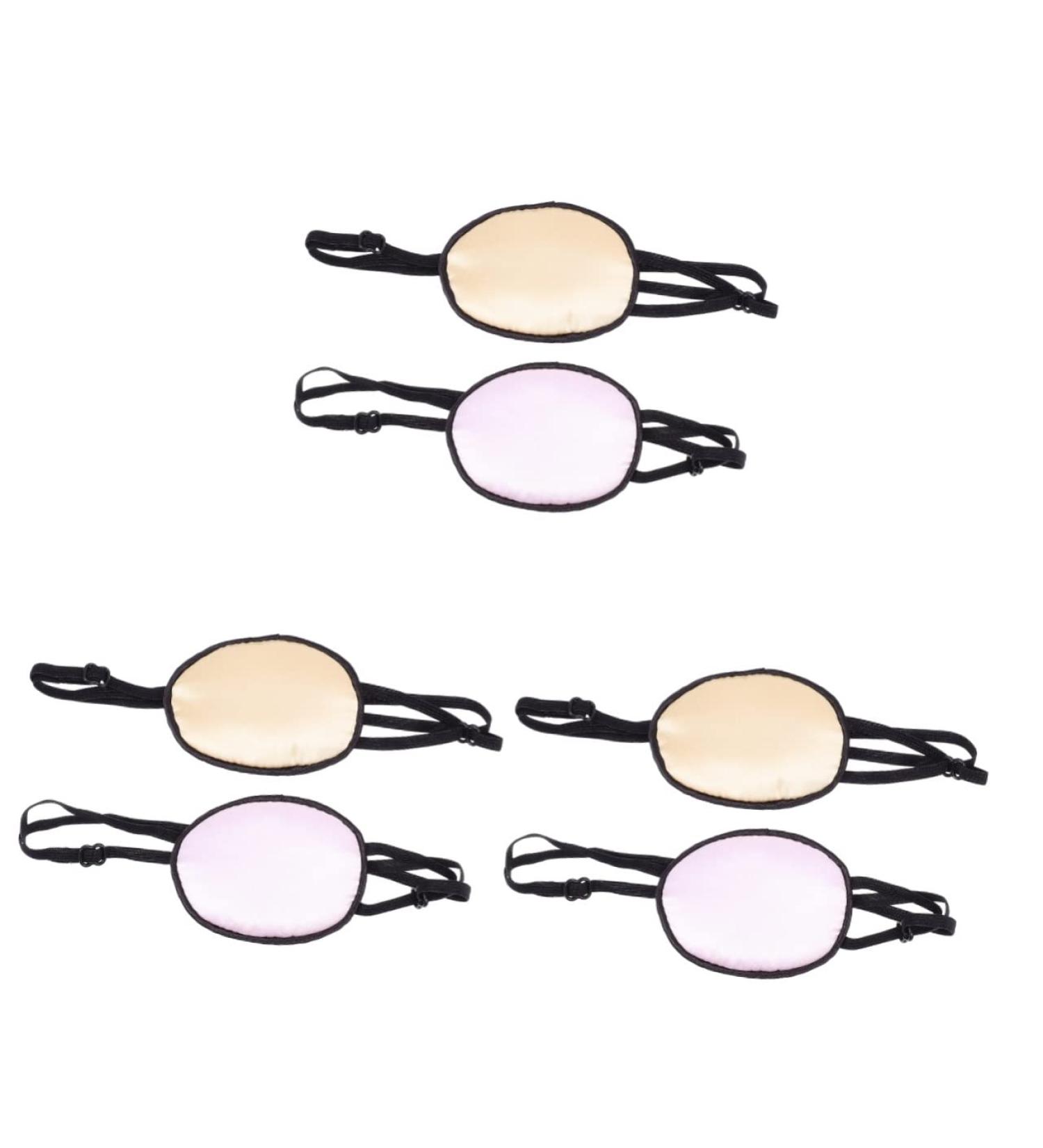 Silk Single Eye Mask Blindfolds for Adults - Pack of 6 | Eye Patch for Lazy Eye | Spectacle Cover | Night Blindfold - Buy Online on SooperMarket.com