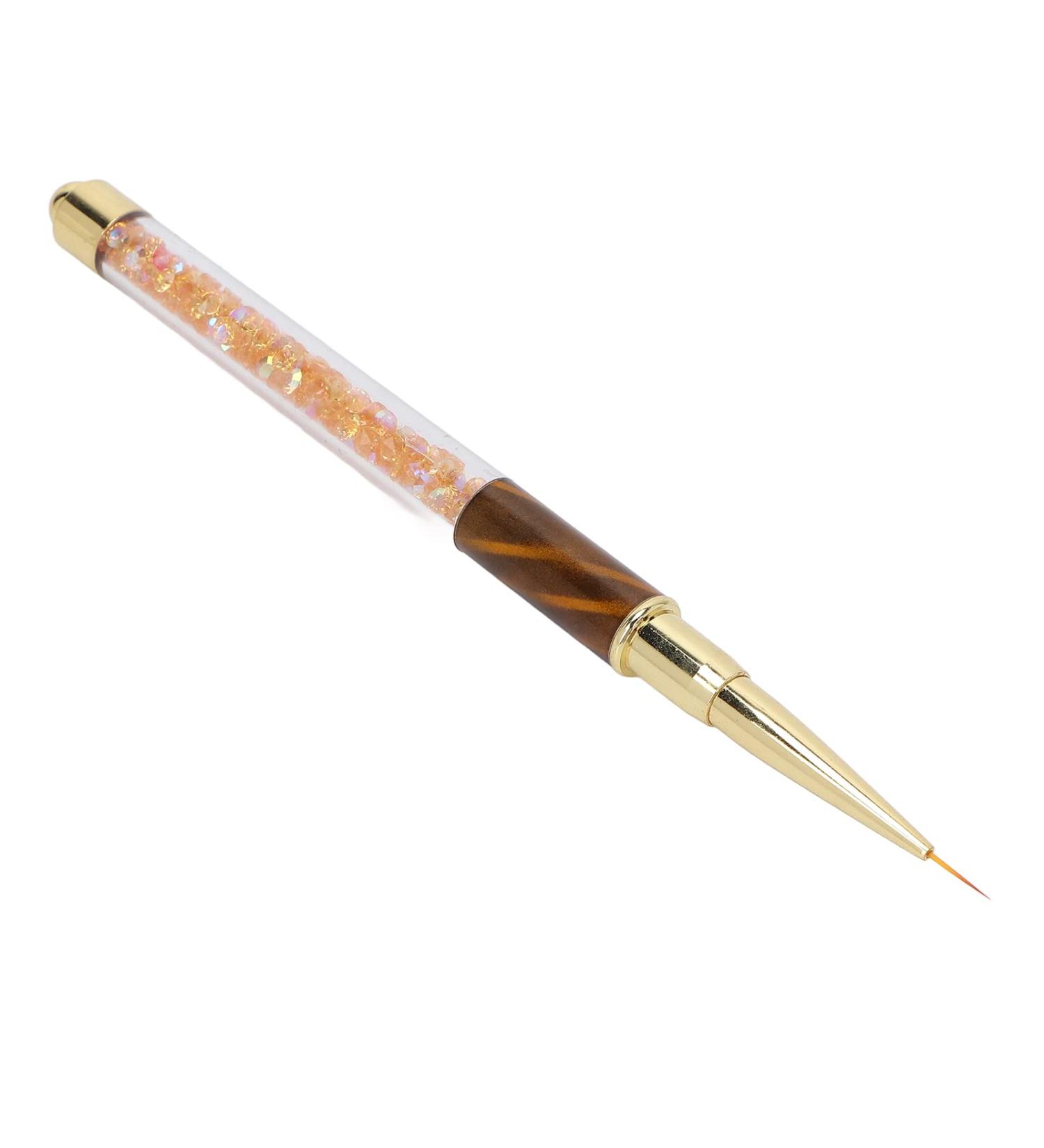 Manicure Picker Dotting Pen Professional Ultra Fine Easy To Operate Manicure Liner Pen DIY for Household Nail Shop(Green stripes (long pull line)) - Buy Online on SooperMarket.com