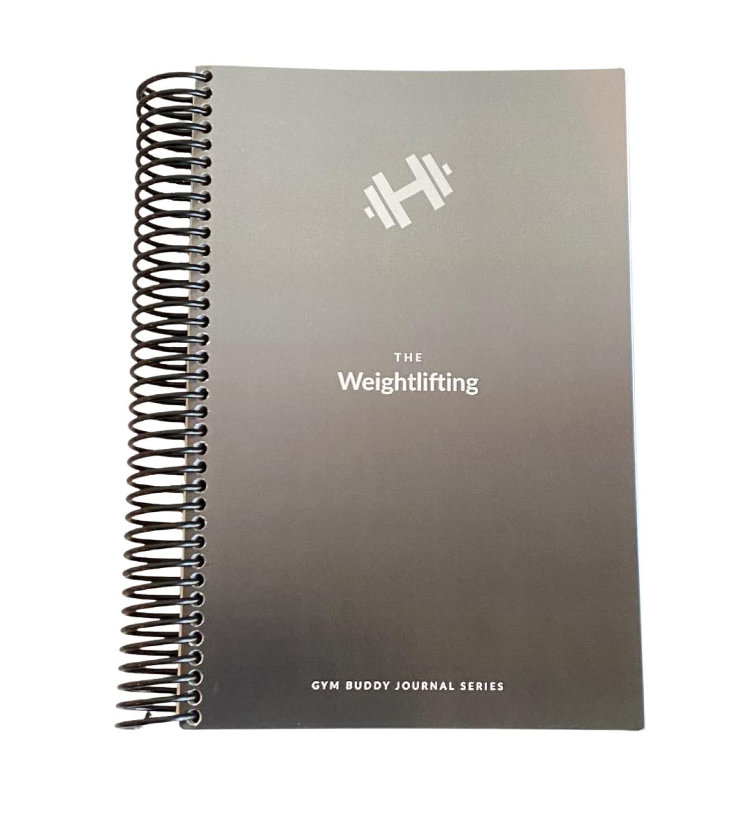 Weightlifting Gym Buddy Journal by Habit Nest: 12-Week Trainer & Progress Tracker | Fitness Planner with 65 Guided Workouts - Buy Online on SooperMarket.com
