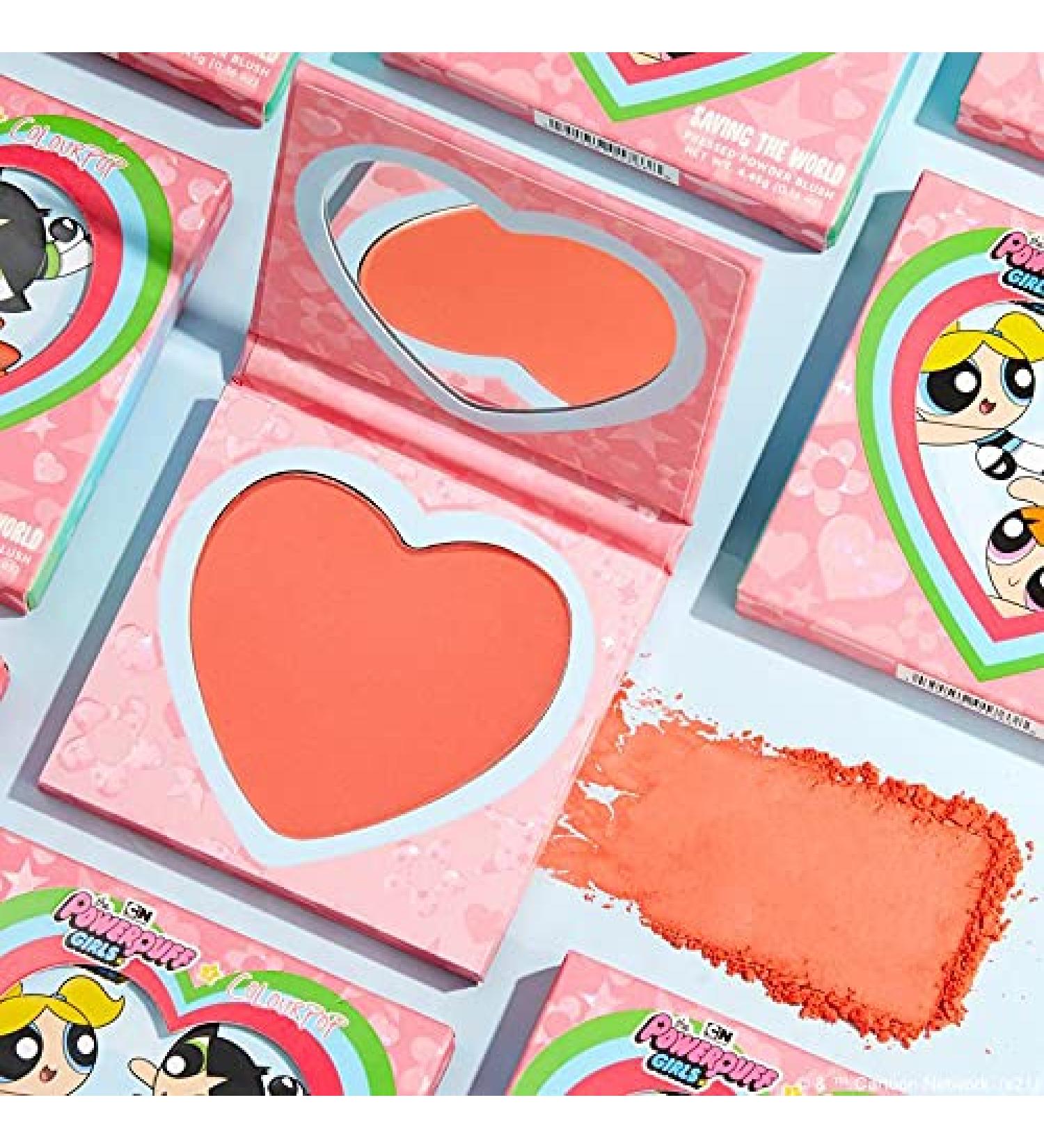 Colourpop Powerpuff Girls Pressed Powder Blush in Saving the World - Full Size  New in Box