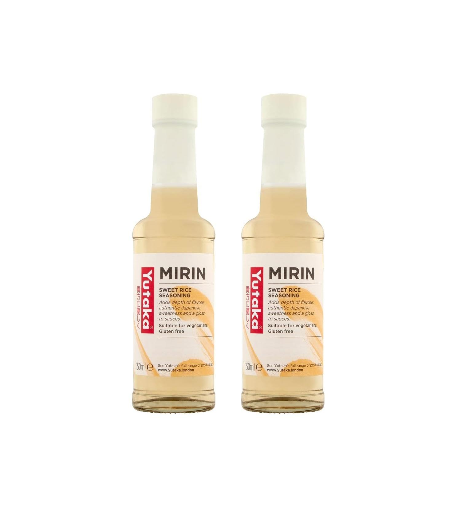 Yutaka Mirin Japanese Sweet Rice Seasoning Gluten Free 150ml (Pack of 2) - Buy Online on SooperMarket.com