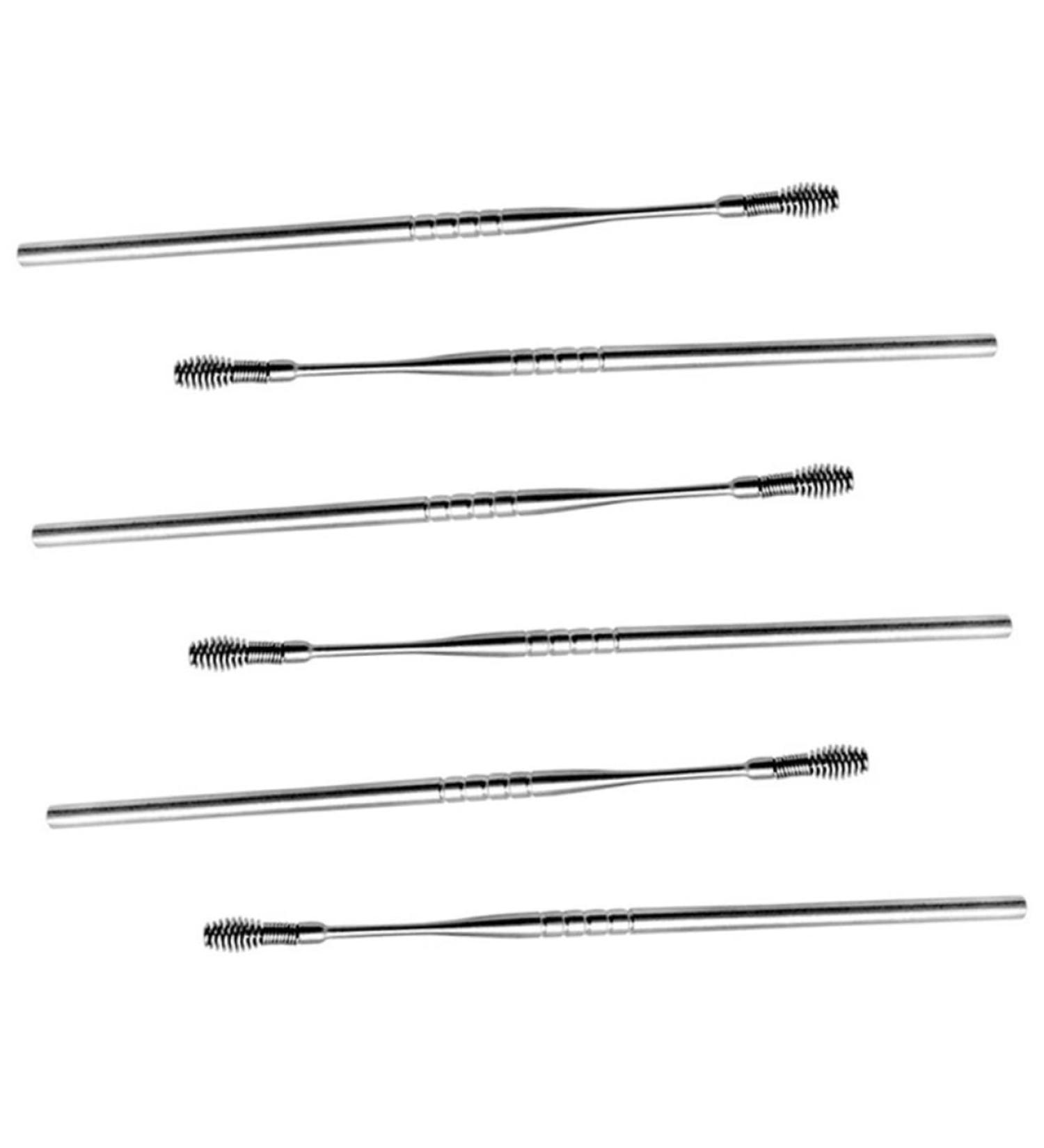 Spring Ear Pick Set - 6pcs Stainless Steel Spiral Ear Cleaner Kit - Buy Online on SooperMarket.com