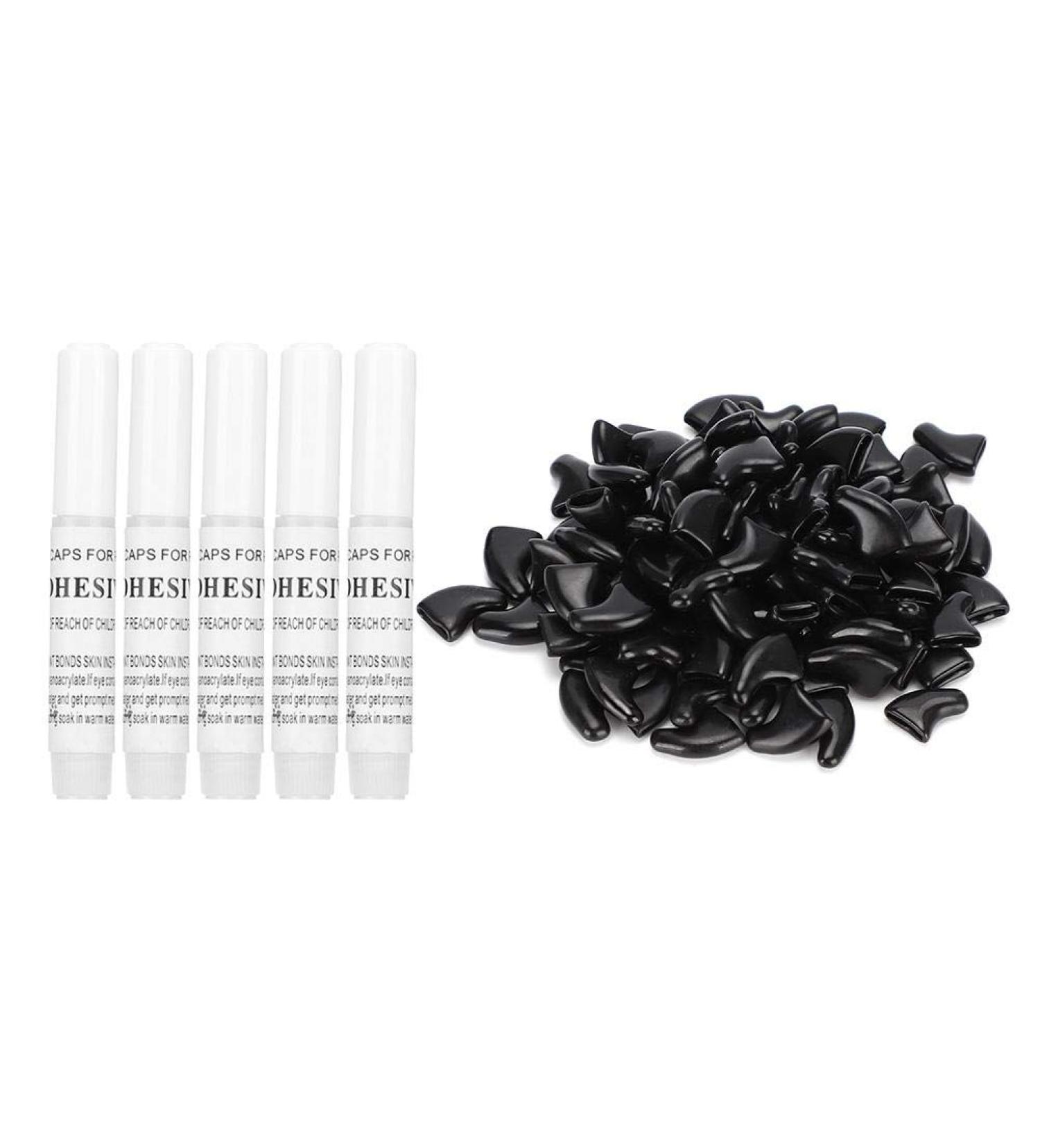 Zerodis 100 Pieces Cat Nail Cover Protector - Soft Anti-Scratch Pet Nail Caps for Cats & Dogs - Safe Claw Protection (XS - Schwarz) - Buy Online on SooperMarket.com