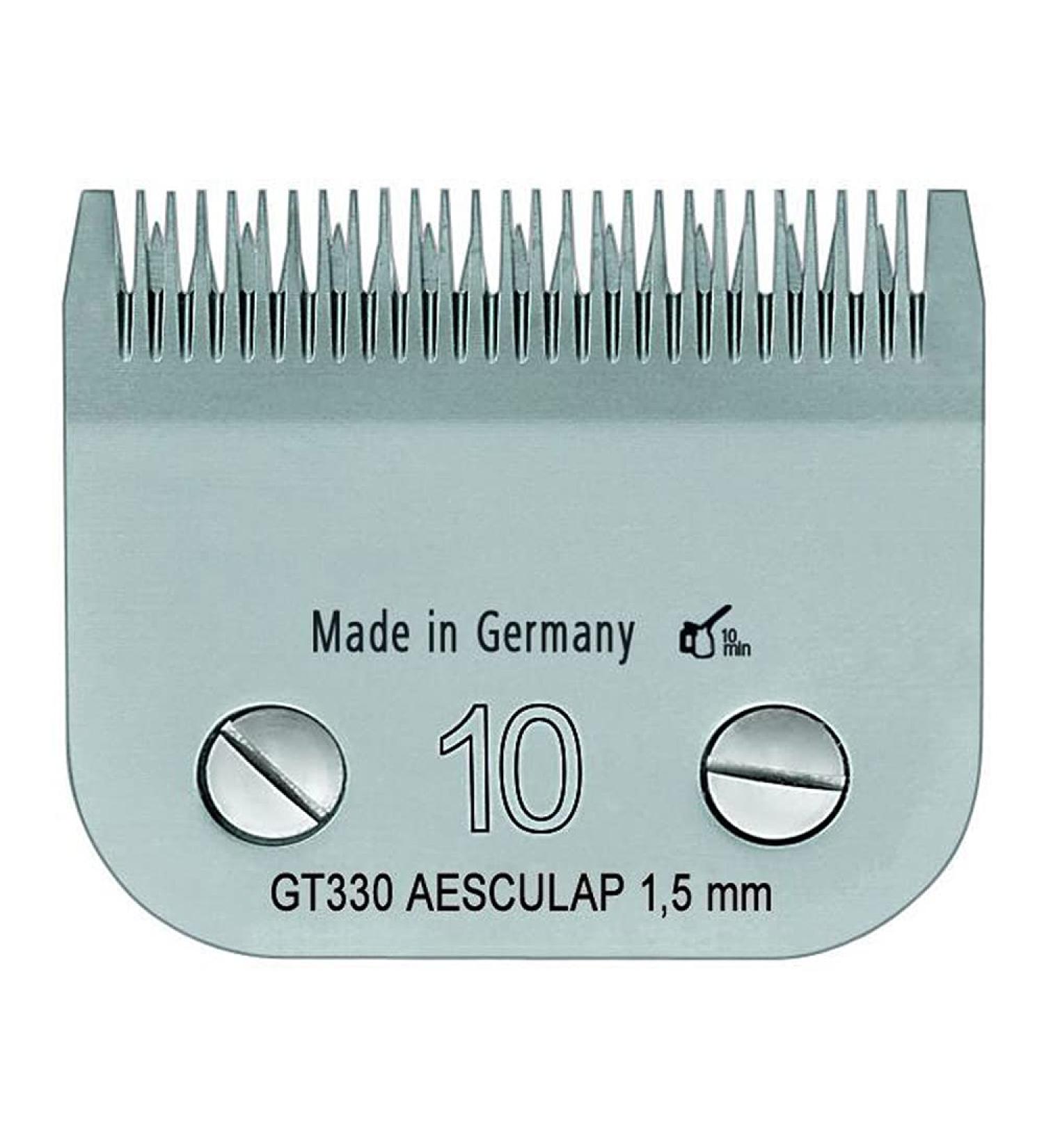 Kerbl GT330 SnapOn Aesculap shaving heads 10 shaving heads 1.5mm cutting length 50 pieces