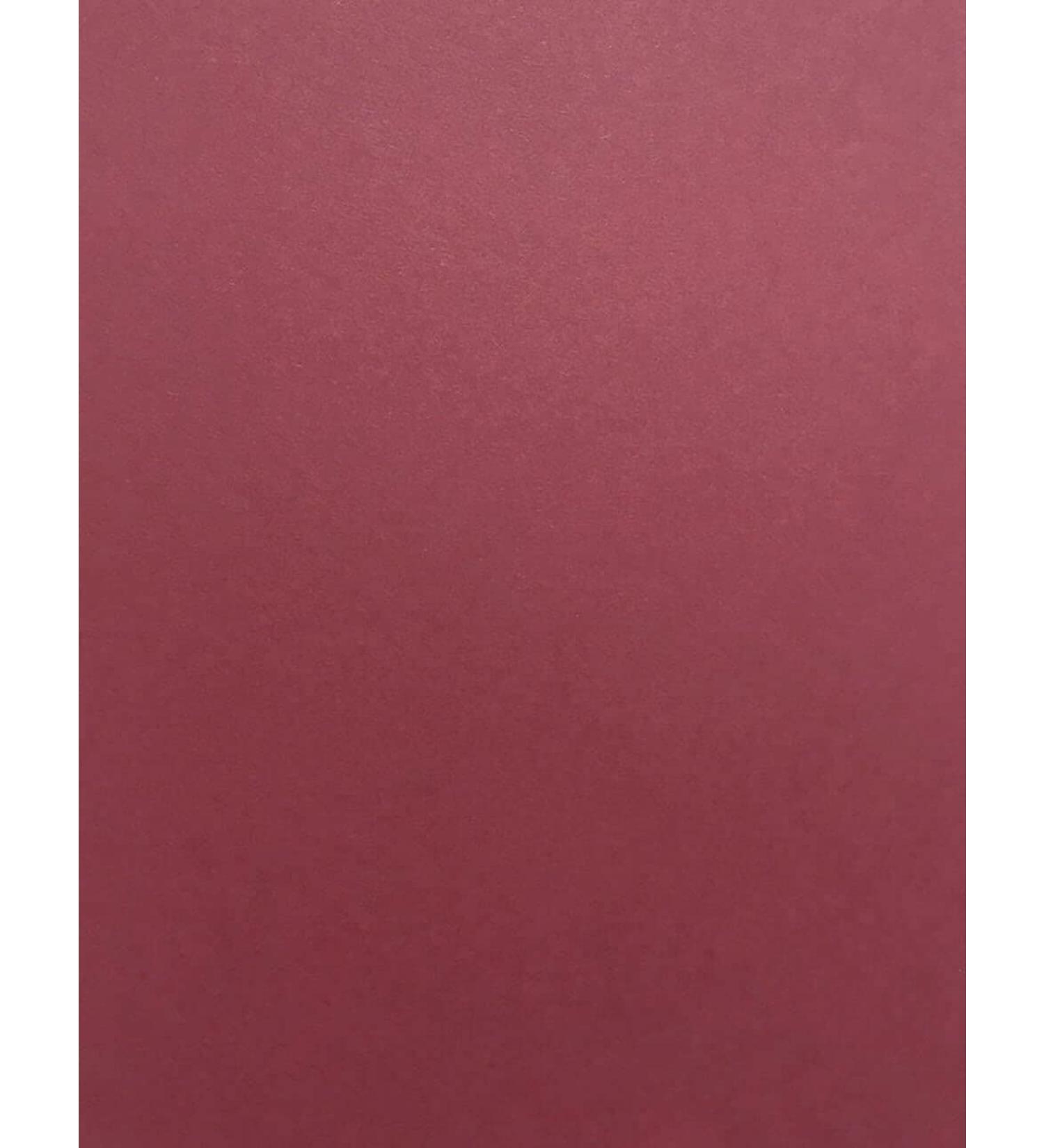 Paver RED/Wine/Burgundy Cardstock Paper - 8.5 x 11 inch Premium 80 lb. Cover - 25 Sheets from Cardstock Warehouse - Buy Online on SooperMarket.com
