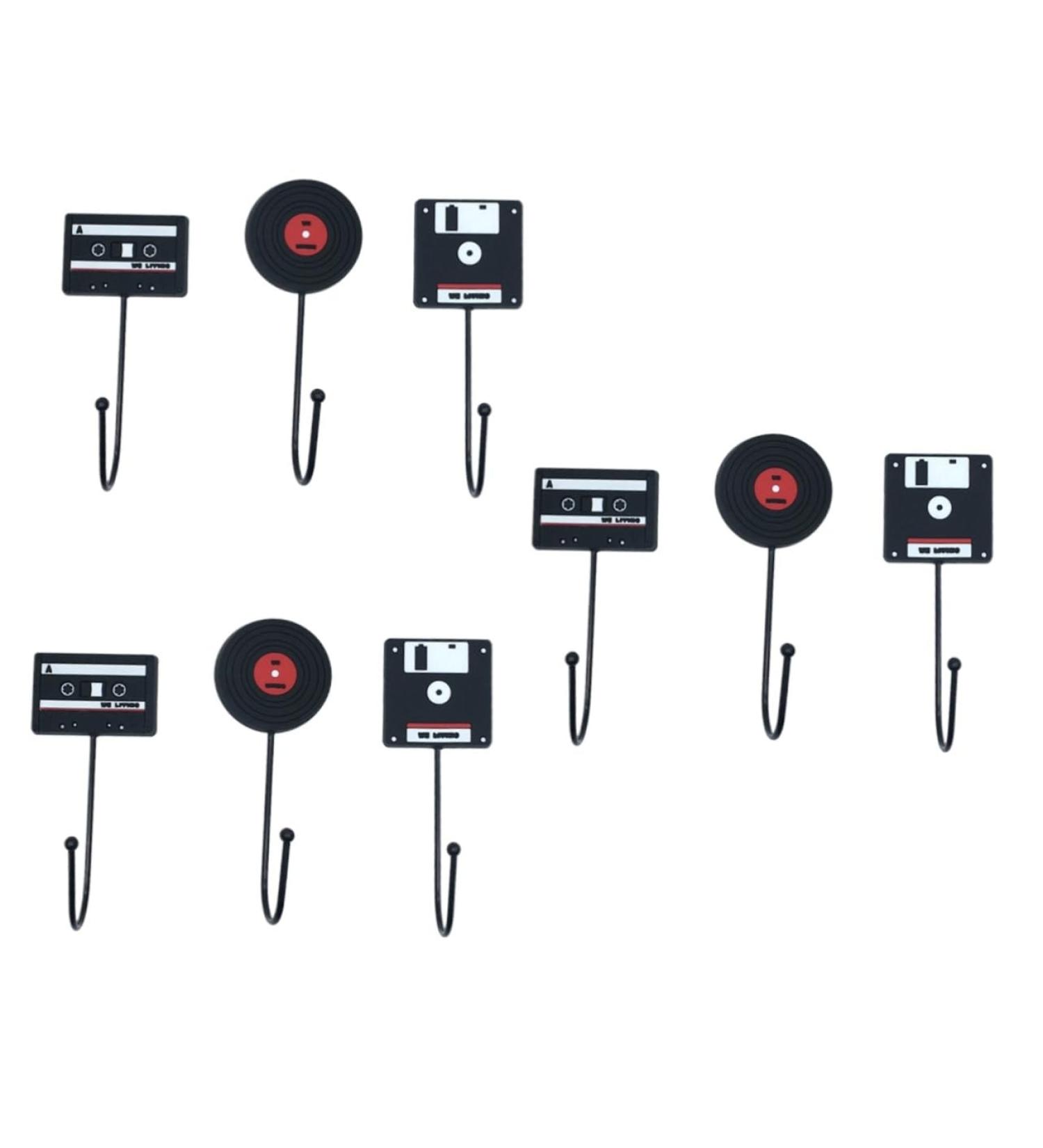 Alipis 9 Pcs Towel Hook Scarf Hanger Hat Wall Hanger Hooks Wall Hook Clothes Hook Heavy Utensils - Buy Online on SooperMarket.com