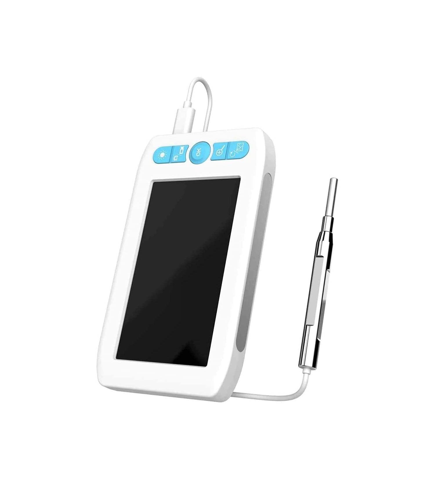 Marycan Ear Wax Removal Endoscope with 4.3 IPS Screen - FHD Smart Visual Ear Cleaner & Infection Detector | Plug & Play Kit for Home Use - Buy Online on SooperMarket.com