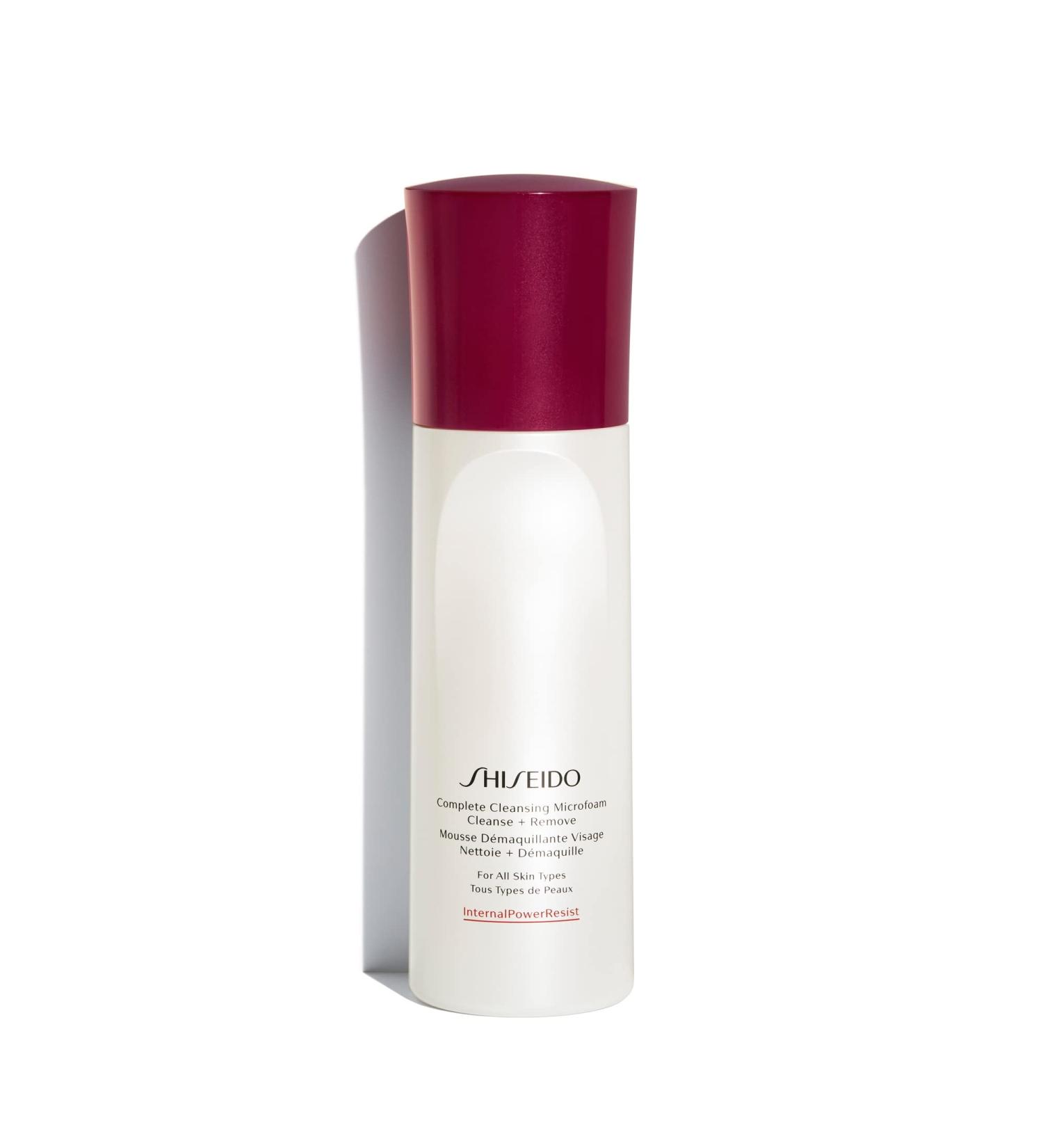 SHISEIDO Complete Cleansing Microfoam (180ml) - Gentle and Effective Cleanser - Buy Online on SooperMarket.com