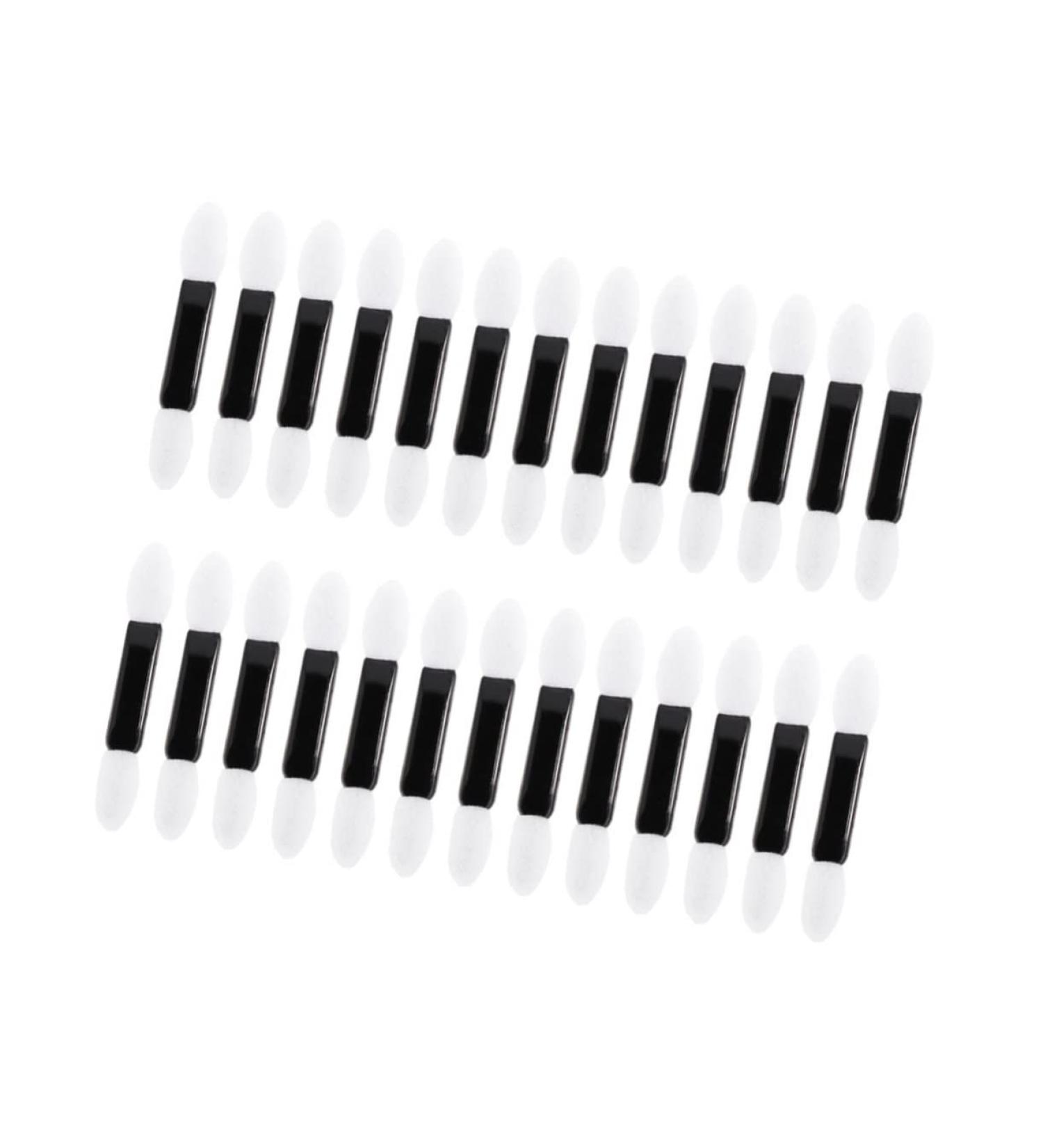 WOFASHPURET Makeup Eyeshadow 100pcs makeup sponge blending sponges for makeup women eyeshadow brush Smudge brush Oval Miss M White - Buy Online on SooperMarket.com