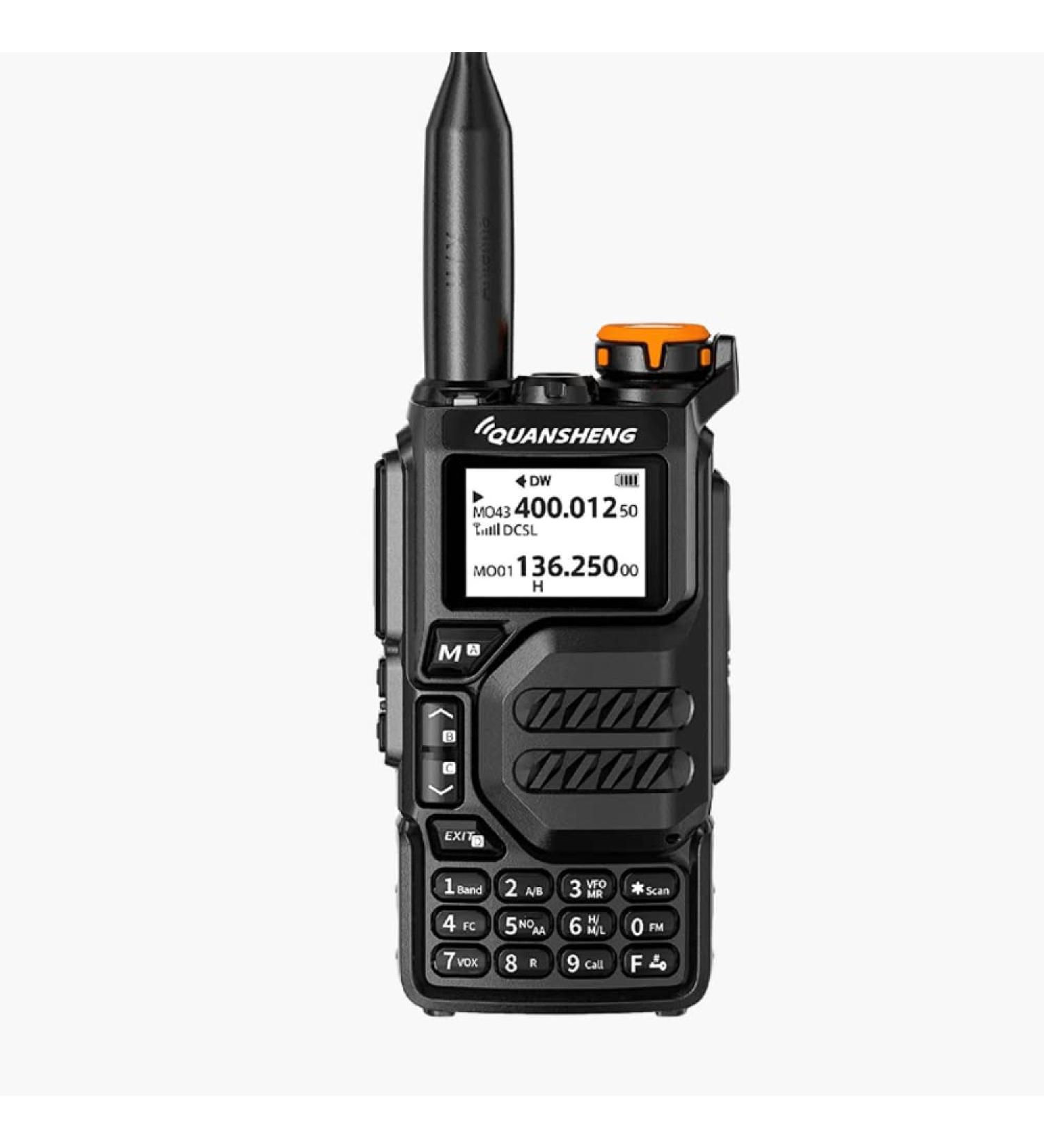 UV-K5 Dual Band Radio | 5 Watt Output Portable Two-Way Radio with NOAA Weather Alert - Buy Online on SooperMarket.com