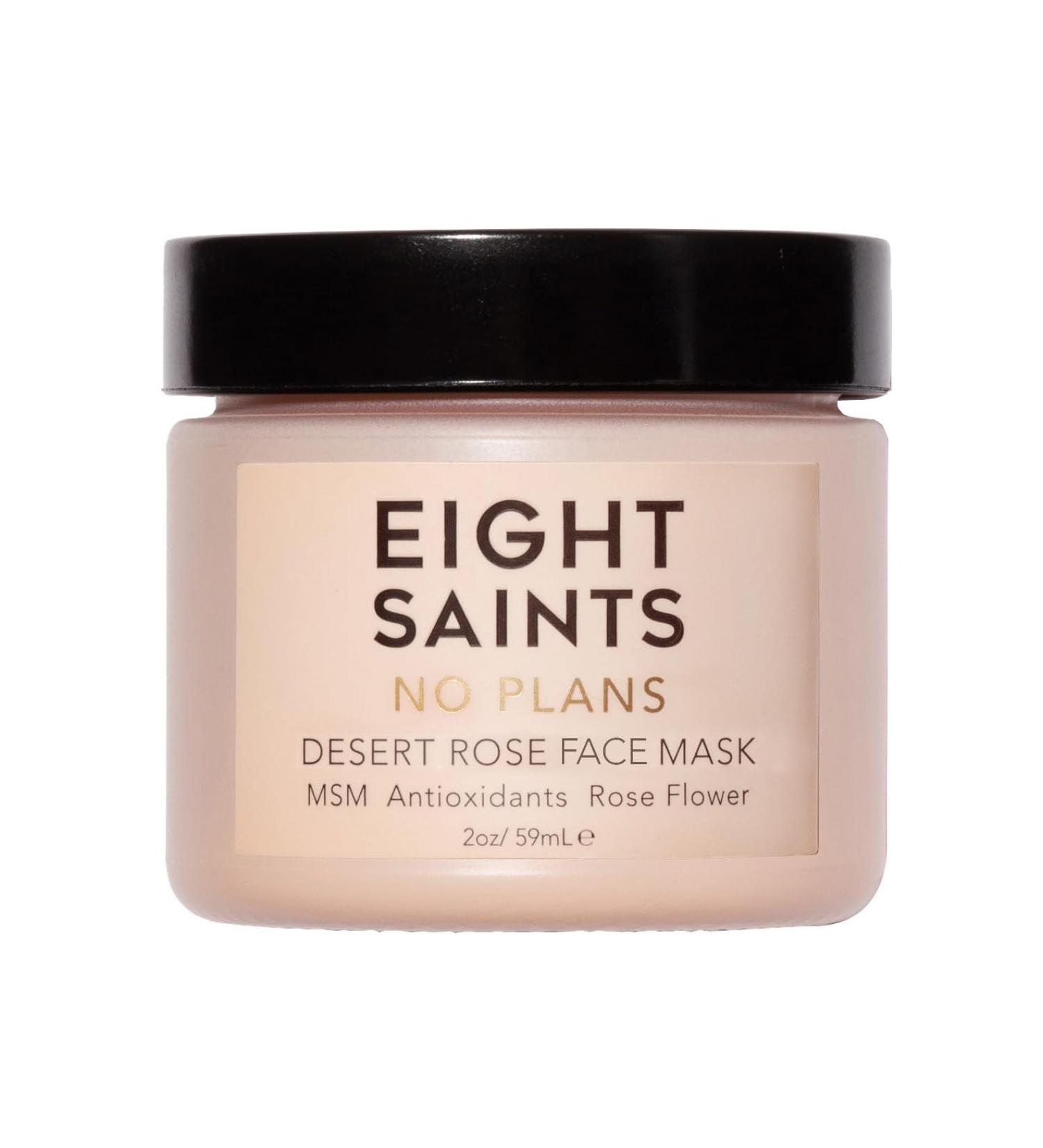 Eight Saints No Plans Clay Face Mask - Natural & Organic Pore Reducing Facial Mask for Blemishes Acne & Oil - 2oz - Buy Online on SooperMarket.com