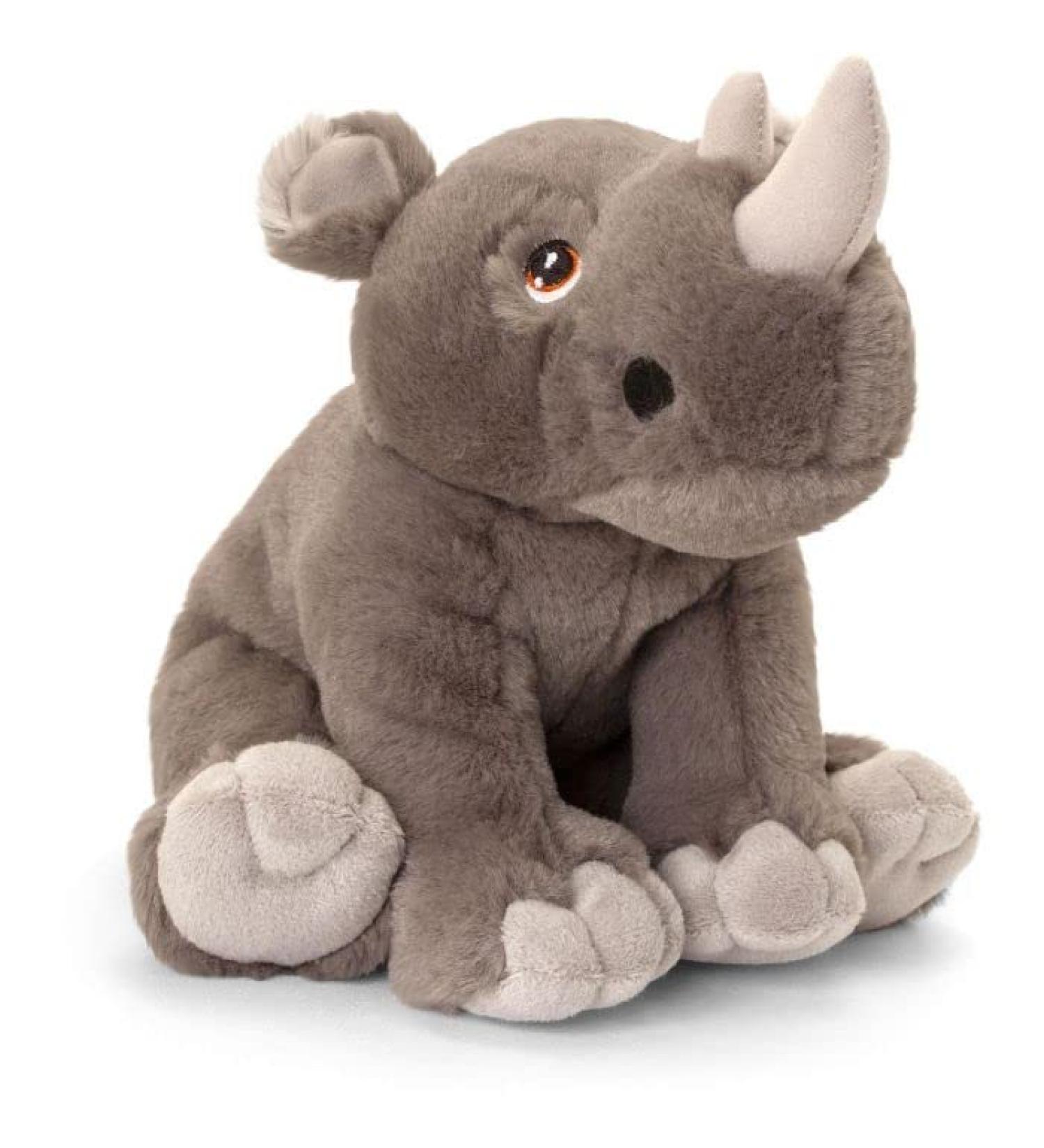 Shop Deluxe Paws 100% Recycled Plush Eco Toy Rhino | Sustainable Pet Products | International Shipping - Buy Online on SooperMarket.com