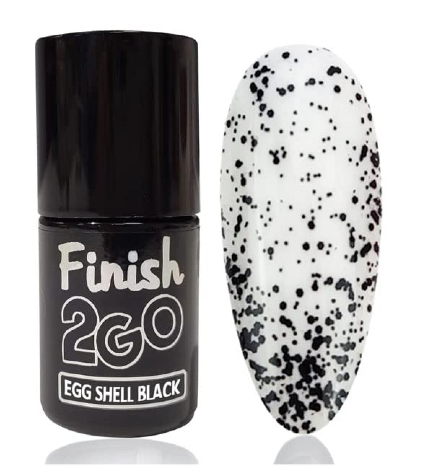Finish2Go UV/LED Sealing Gels in Brush Bottle without Sweat Layer (Black Dots) - Buy Online on SooperMarket.com