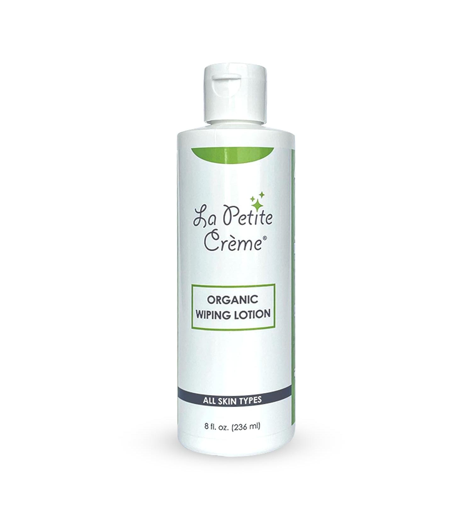La Petite French Premium Wiping Lotion - Organic Flushable Skin Cleanser & Moisturizer (8 oz) - Eco-Friendly Alternative to Wet Wipes for a Better Bathroom Experience - Buy Online on SooperMarket.com