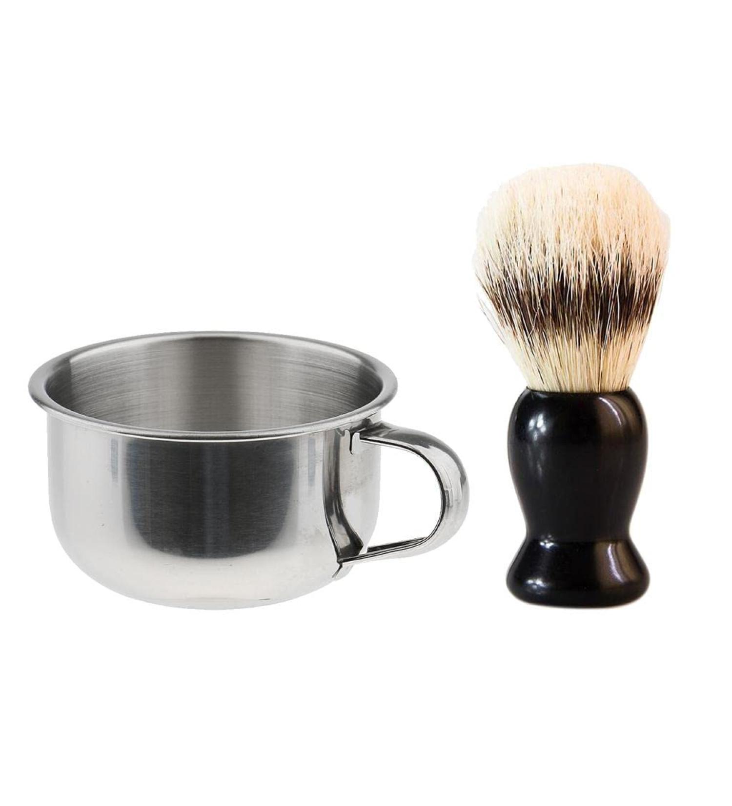 JISADER Men s Beard Shaving Brush with Mug Bowl & Soap - Premium Salon Tools for a Perfect Shave - Buy Online on SooperMarket.com