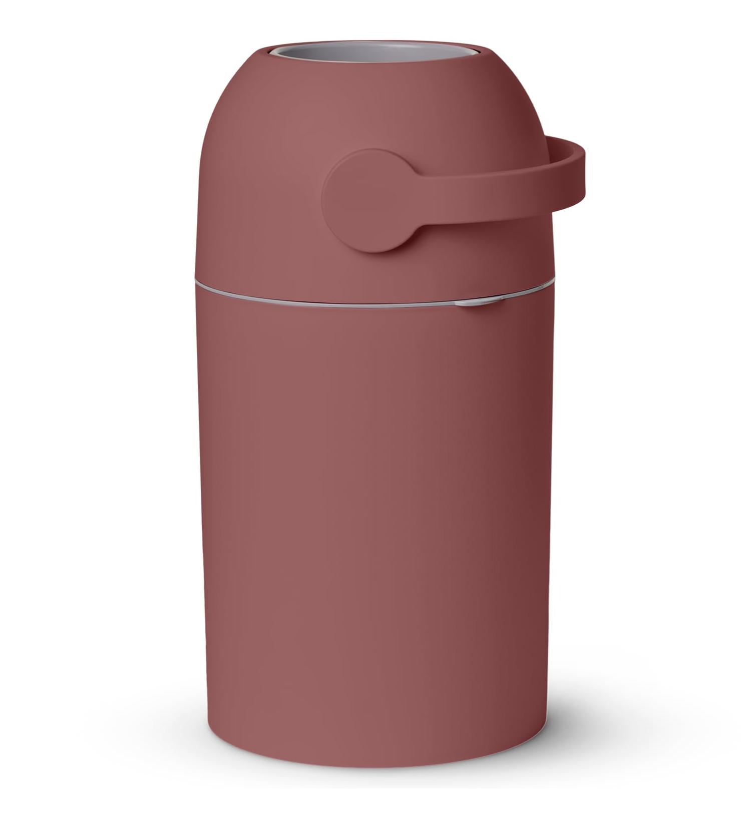 Magic Baby Diaper Pail Patented Odor-Stop System Use Any Garbage Bag One Hand Free Lever 4 Rolls of Bag incld. (Clay) - Buy Online on SooperMarket.com