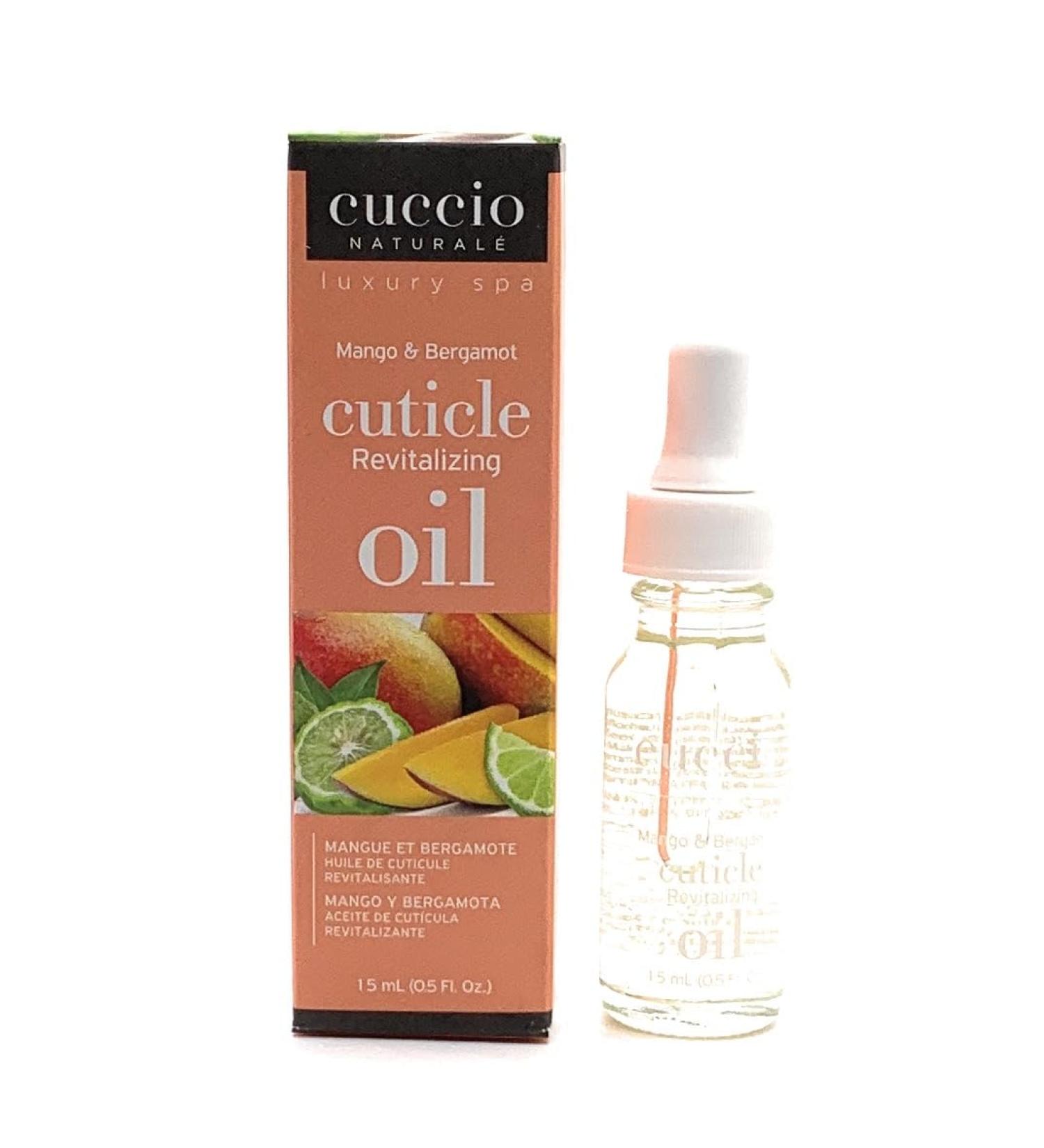 Cuccio Naturale Revitalizing Cuticle Oil - Mango & Bergamot - 15ml (1/2oz) - Buy Online on SooperMarket.com