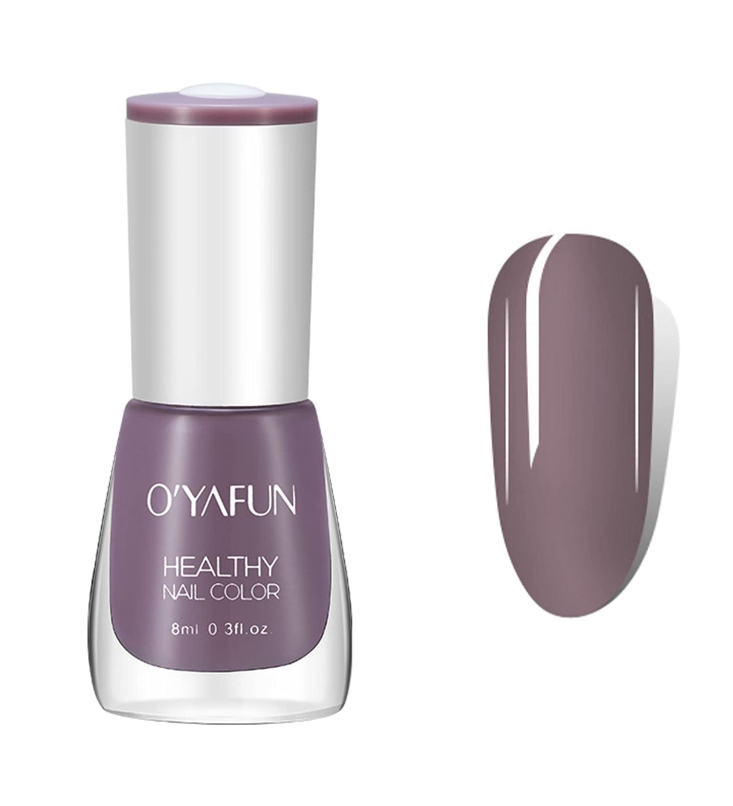 Vipomkowa Non-Toxic Water-Based Nail Polish - Eco-Friendly Quick Dry Easy Removal | 8ml (1-Pack) - Shade 12 - Buy Online on SooperMarket.com