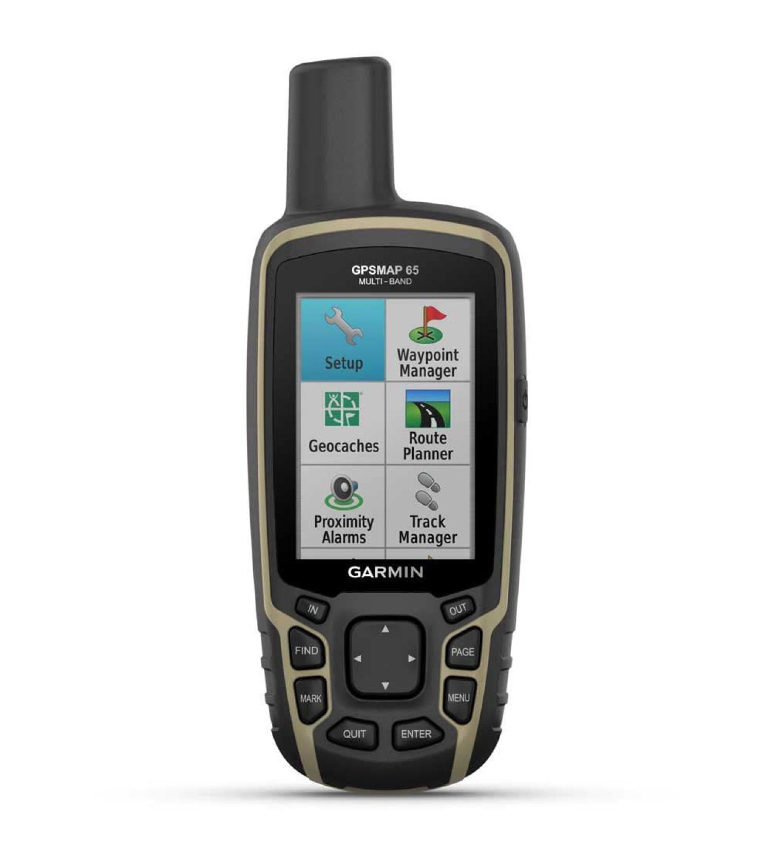 Garmin GPSMAP 65 - Robust Waterproof GPS Outdoor Navigation with TopoActive Europe 5 Satellite Systems & 2.6 Color Display - Buy Online on SooperMarket.com