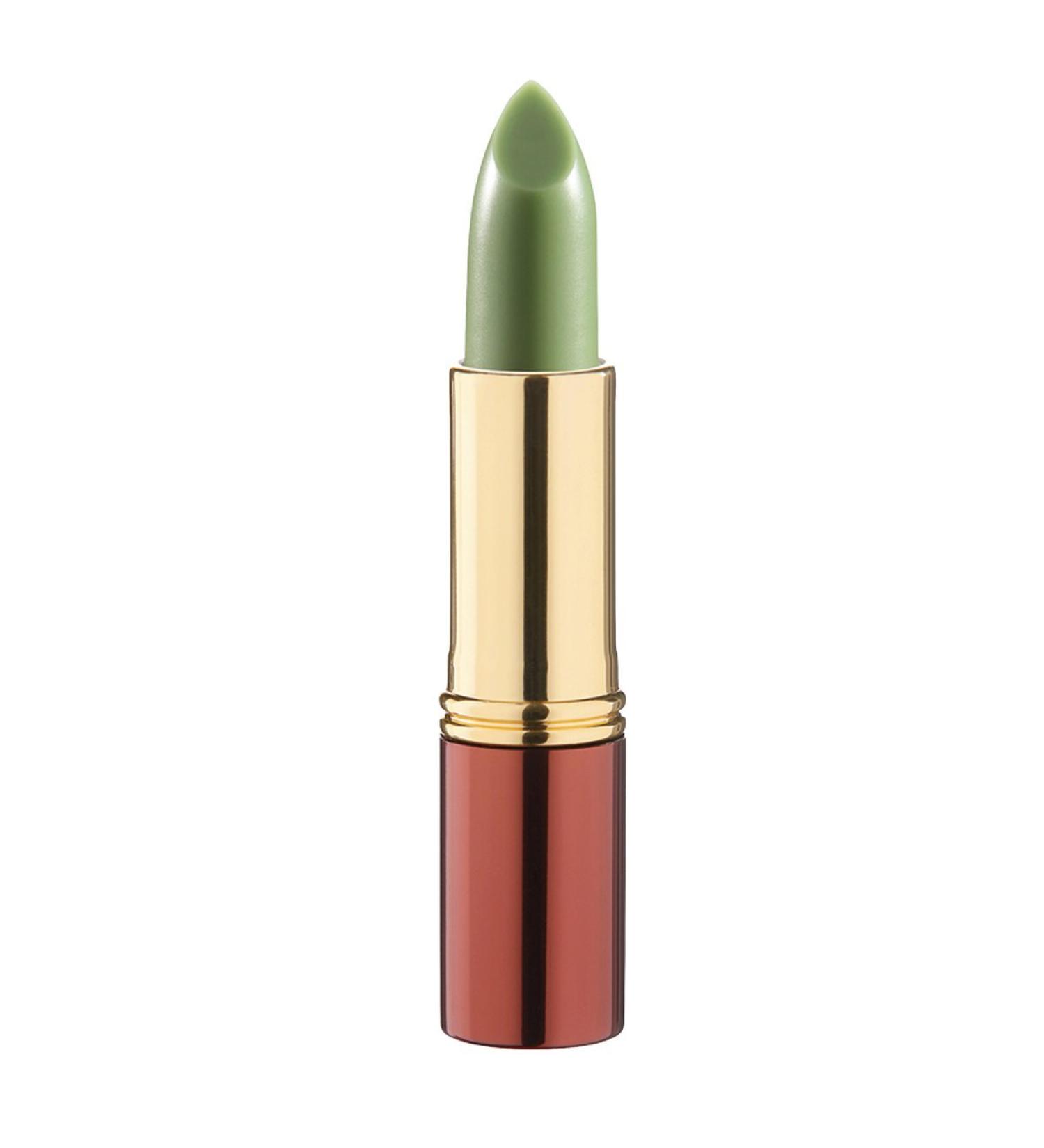 Ikos thinking lipstick: Depending on your mood the colour changes to "green/night pink"