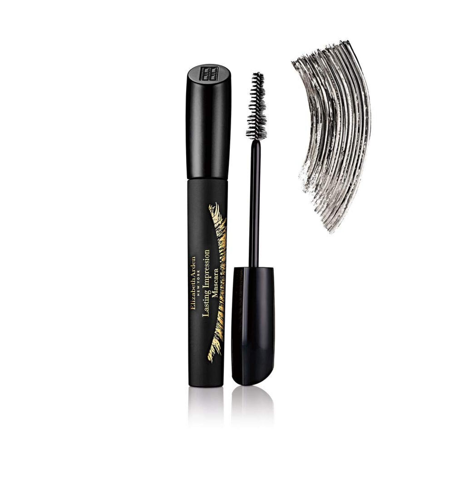 Elizabeth Arden Lasting Impression Mascara Black 0.3oz - Long-Lasting Volume and Definition - Buy Online on SooperMarket.com