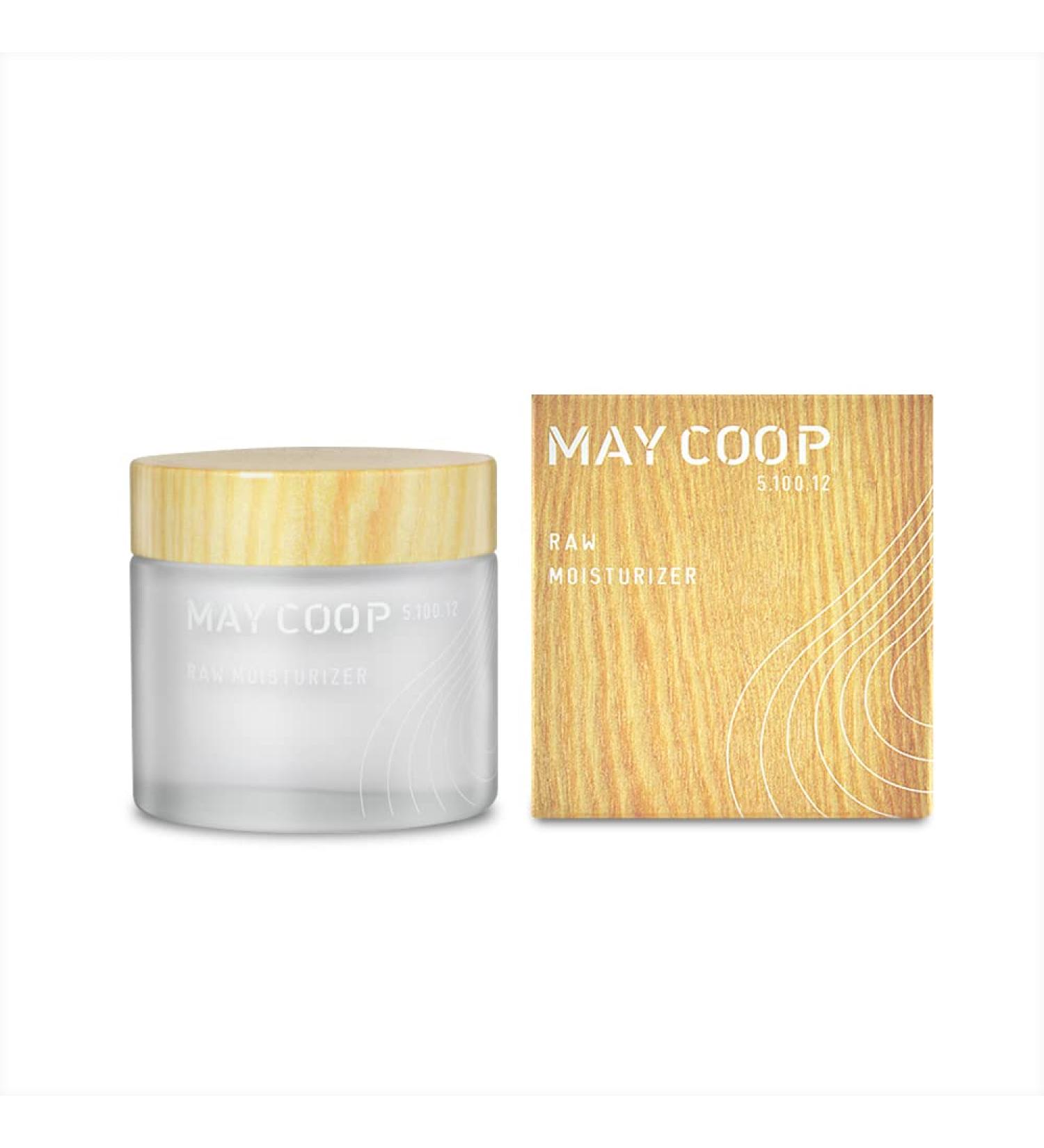 Maycoop Raw Moisturizer Face Cream 80ml - Daily Hydrating Facial Moisturizer for All Skin Types - Anti Aging, Prevents Wrinkles - Vegan & Alcohol-Free - Buy Online on SooperMarket.com