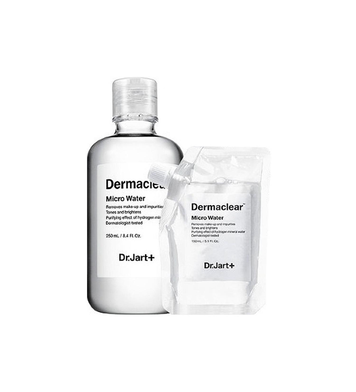 Dr.Jart+ Dermaclear Micro Water 8.4oz + GIFT 5.1oz - Gentle Cleansing Water Set - Buy Online on SooperMarket.com