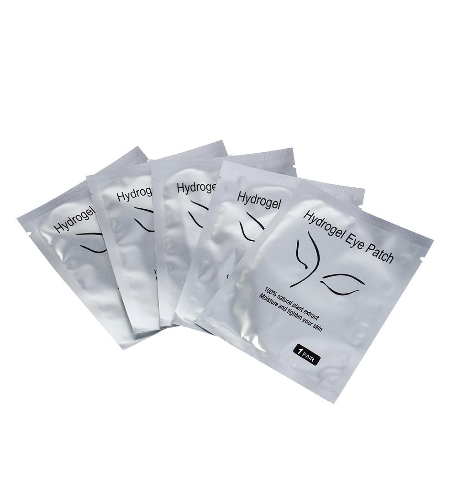 Yosoo 100 Pairs Gel Eye Patch Mask - Collagen Beauty Instruments for Eyelash Care - Buy Online on SooperMarket.com
