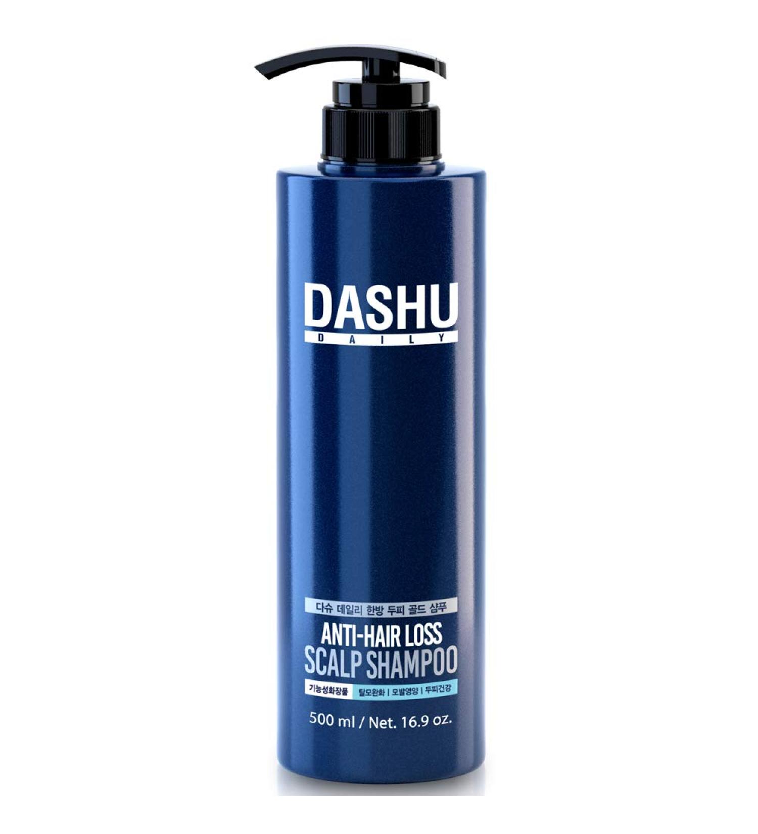 Dashu Anti-Hair Loss Scalp Shampoo 16.9 oz | Strengthen & Revitalize Hair - Buy Online on SooperMarket.com