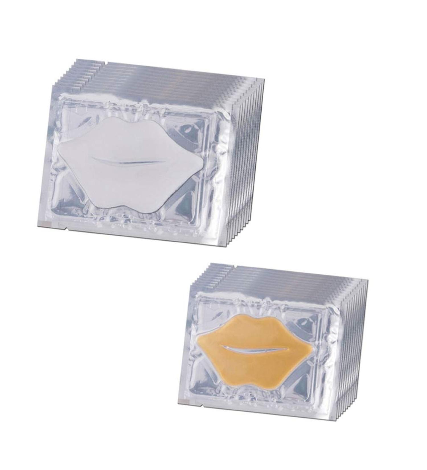 EXCEART Collagen Lip Pads - Moisturizing Lip Plumper Balm for Anti-Wrinkle & Anti-Aging (20pcs) - Buy Online on SooperMarket.com