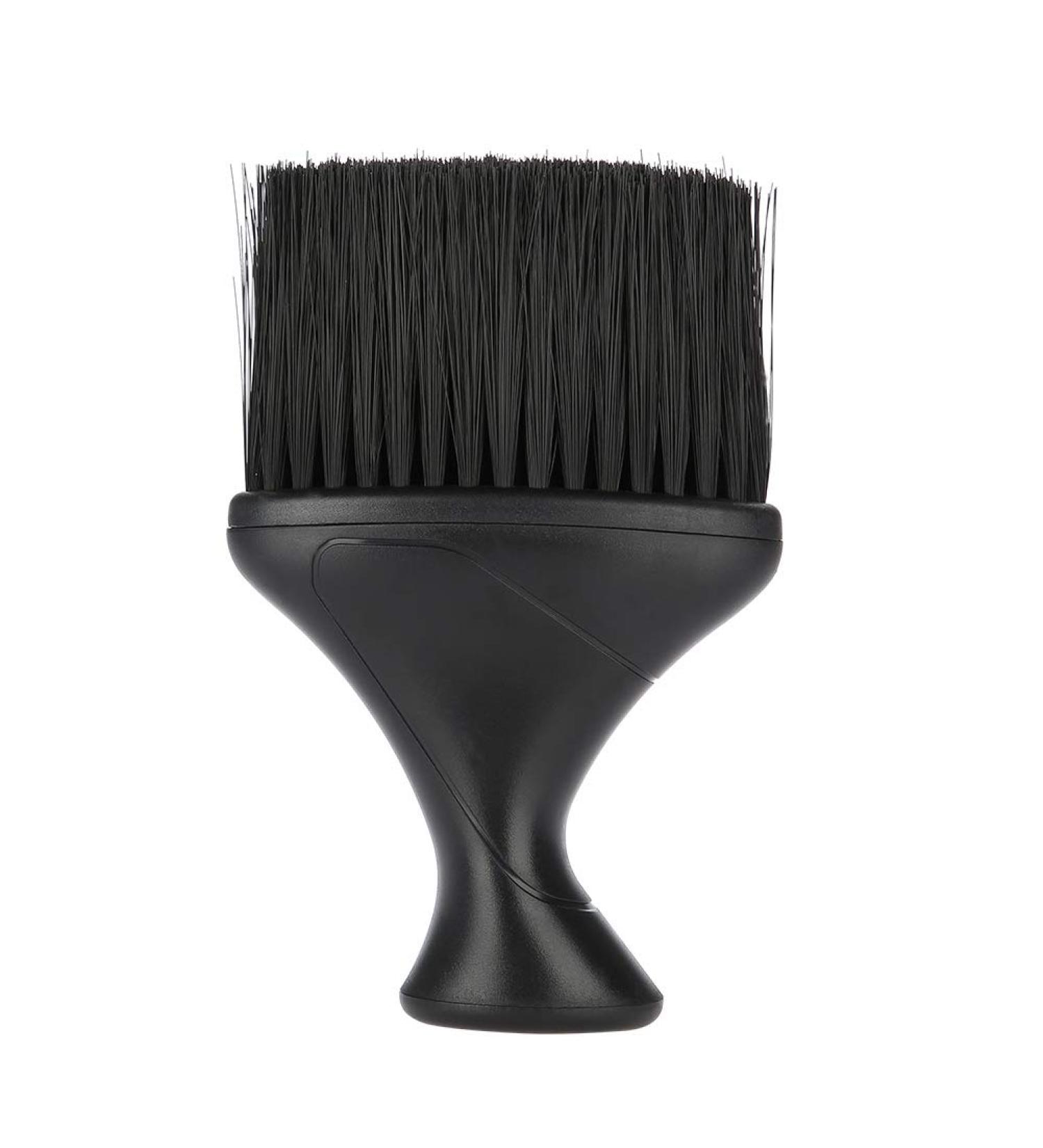 Neck Duster Brush Soft Hair Brush Salon Hairdresser Stylist Hair Cleaning Brush Neck Brush with Handle - Buy Online on SooperMarket.com