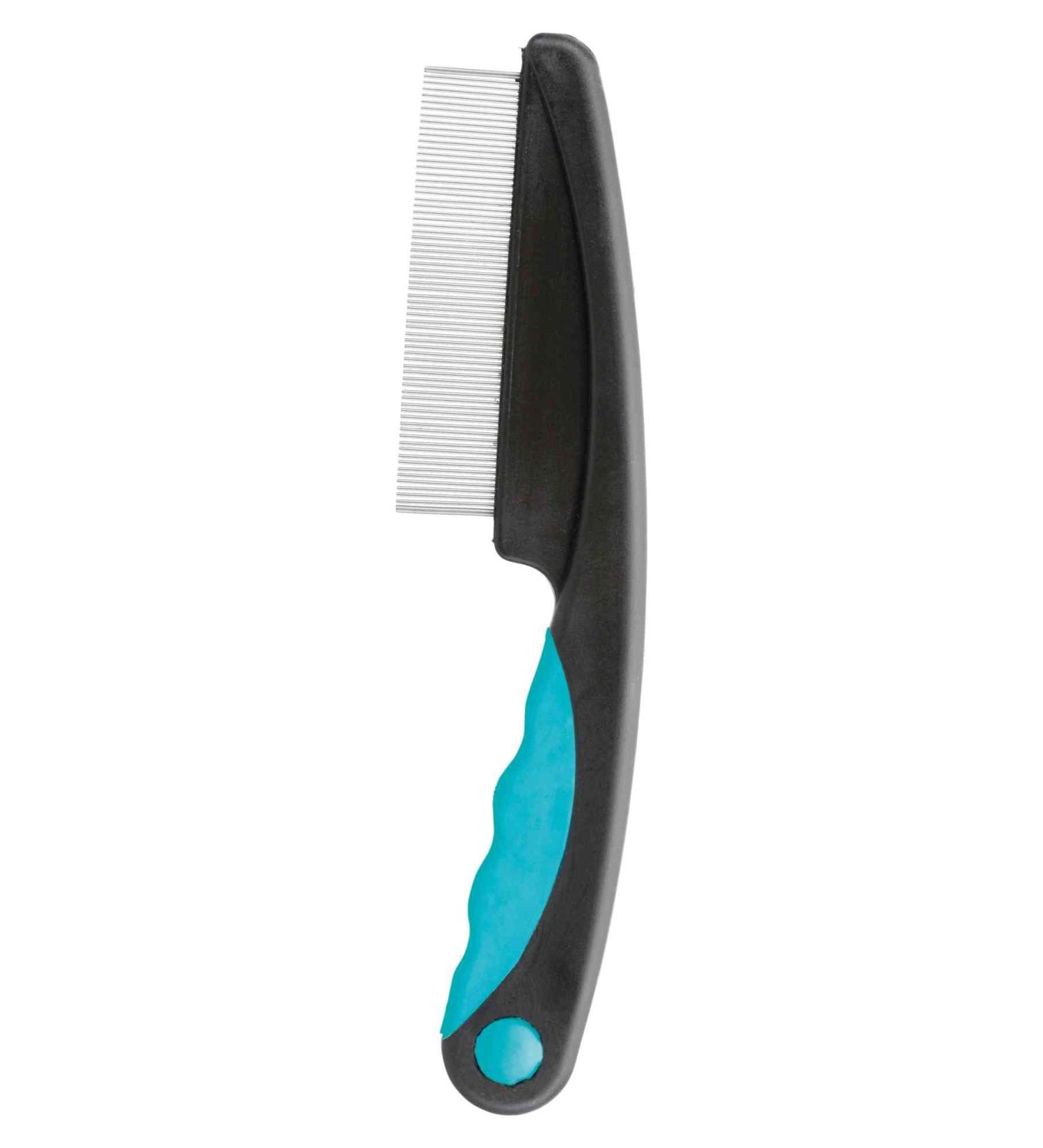 Trixie 2410 Flea and Dust Comb for Dogs & Cats - 15 cm Black | High-Quality Pet Grooming Tool - International Shipping Available - Buy Online on SooperMarket.com
