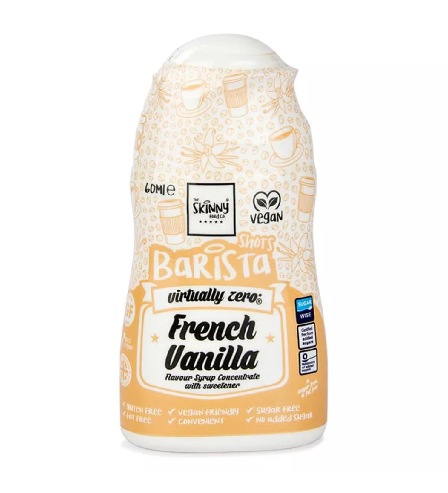 Skinny Food Co Barista Shot 60ml - French Vanilla - Individual