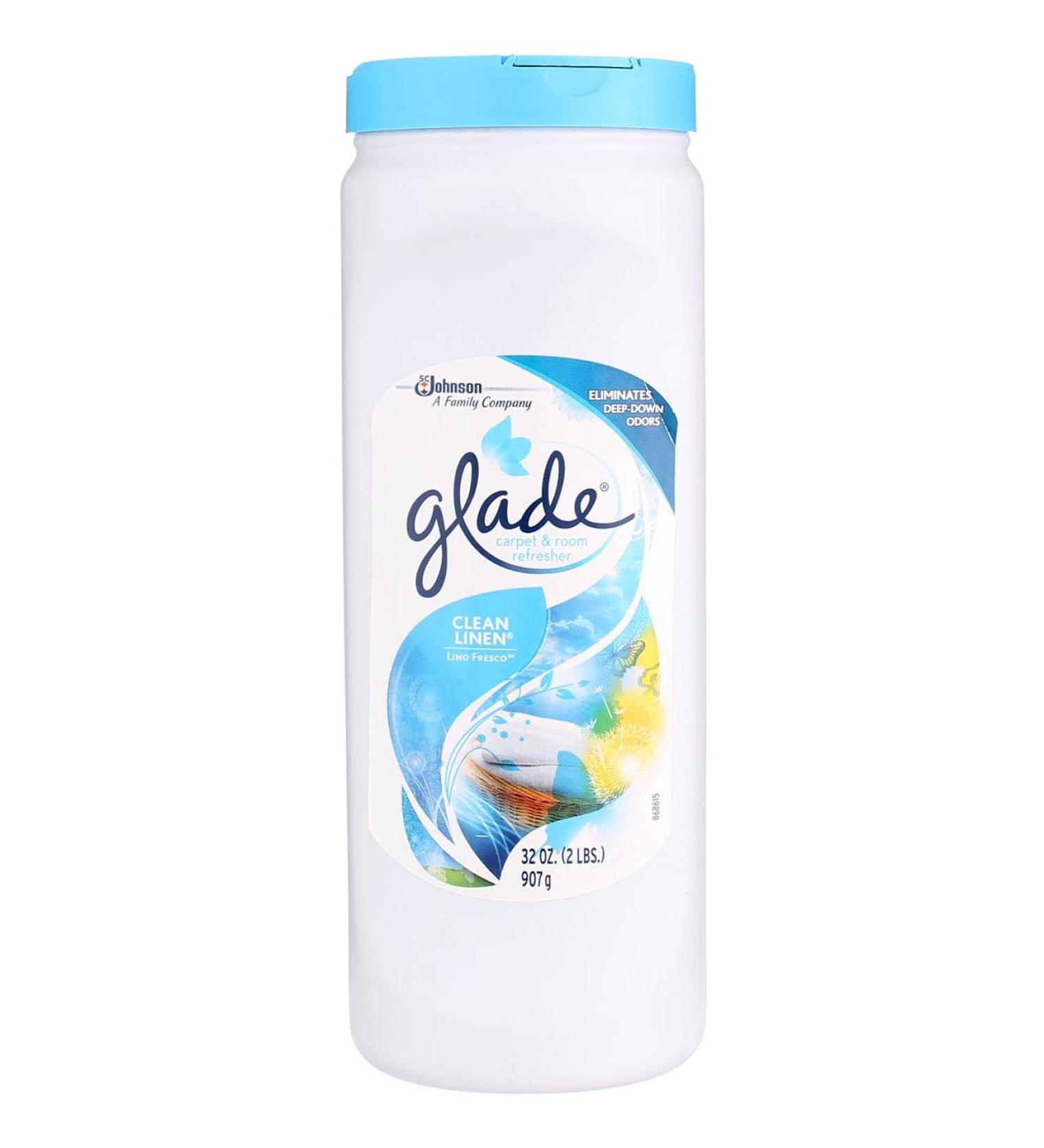 Glade Carpet & Room Deodorizer Clean Linen 32oz (2 Pack) - Buy Online on SooperMarket.com