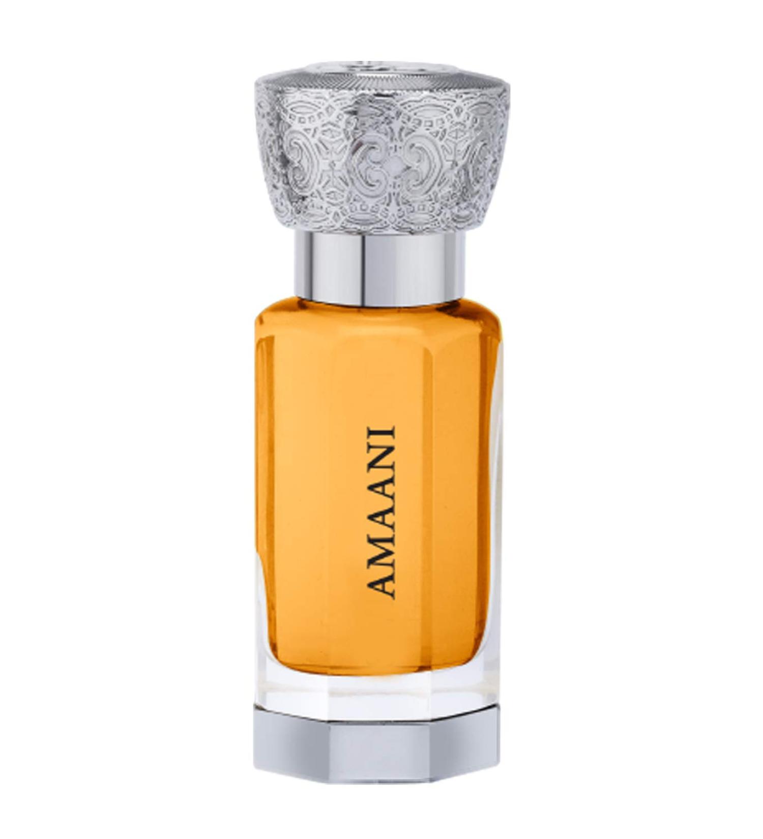 AMAANI Perfume Oil 12mL Alcohol Free Natural Blend Fragrance and Body CPO with Amber Musk Oud Patchouli. Long Lasting Attar for Men and Women - Buy Online on SooperMarket.com