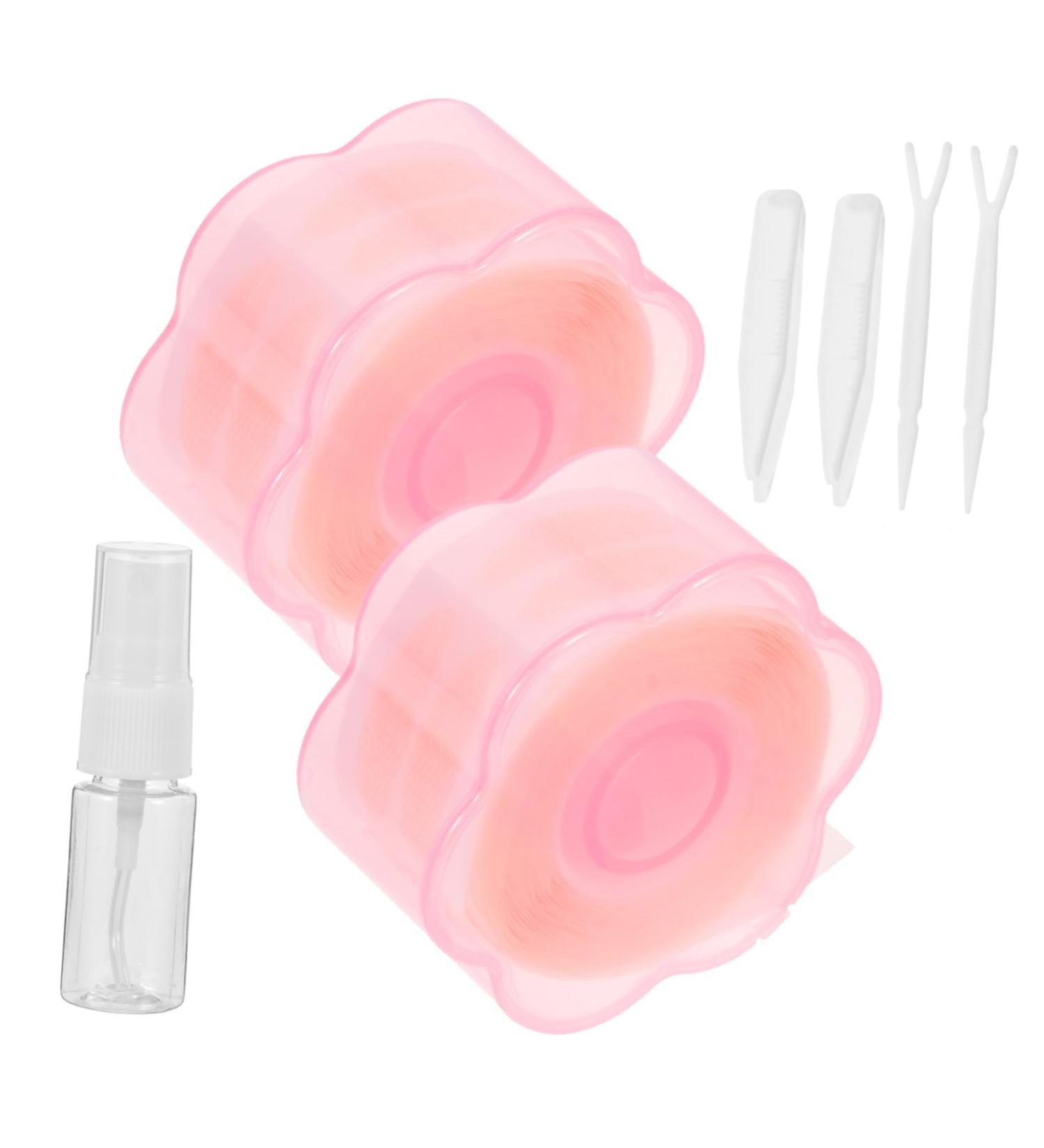 HAPINARY 1 set Beauty Women with Spray Bottle Girl Tapes Double Tape Accessories Lifter Makeup Eye Eyelid 5.3x5.3cm As Shown - Buy Online on SooperMarket.com
