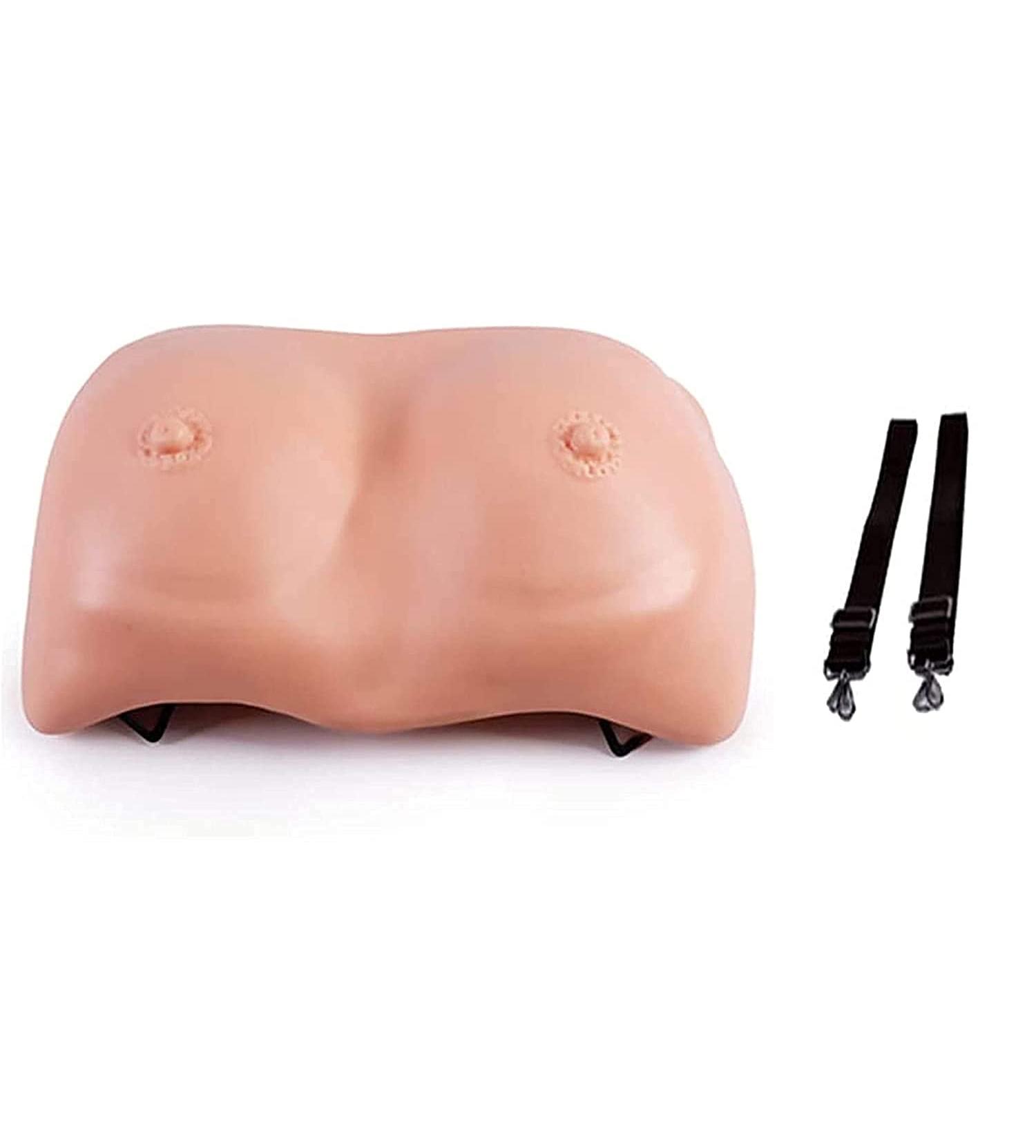 Portable Female Breast Review Template Natural and Realistic Style Chest Template Used for Medical Students to Practice Verification - Buy Online on SooperMarket.com