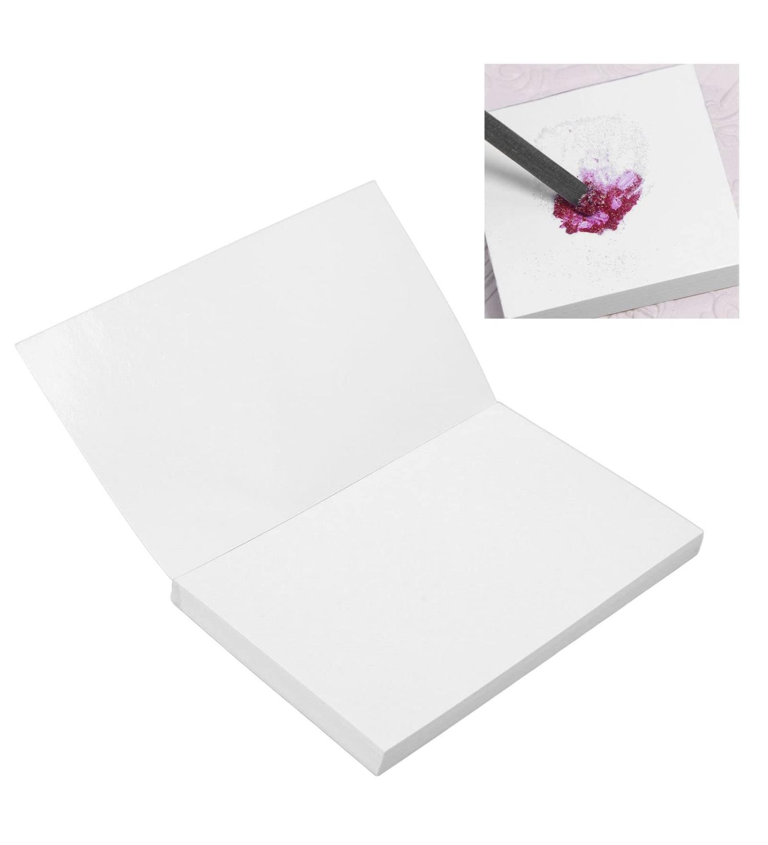Disposable Nail Polish Mixing Paper Large Nail Art Makeup Toning Paper Cosmetic Gel Polish Palette Paper for Home Salon Artist Use - Buy Online on SooperMarket.com