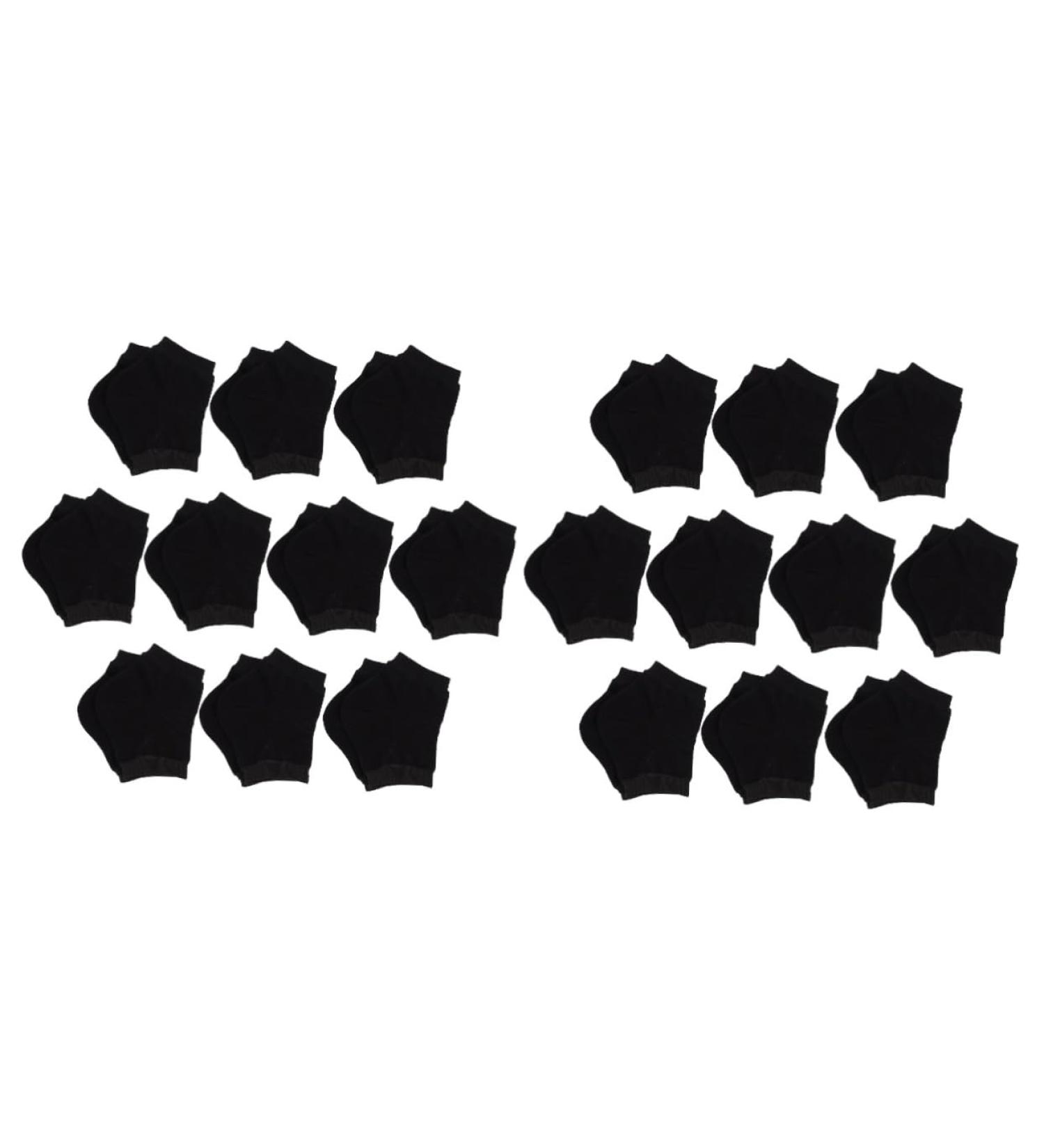 minkissy 20 Pairs Silicone Heel Socks Heel Socks for Dry Cracked Feet Cracked Heels Moisturizing Heel Socks Spa Socks Foot Protectors for Feet Portable Heel Socks Toe Socks Comfortable - Buy Online on SooperMarket.com