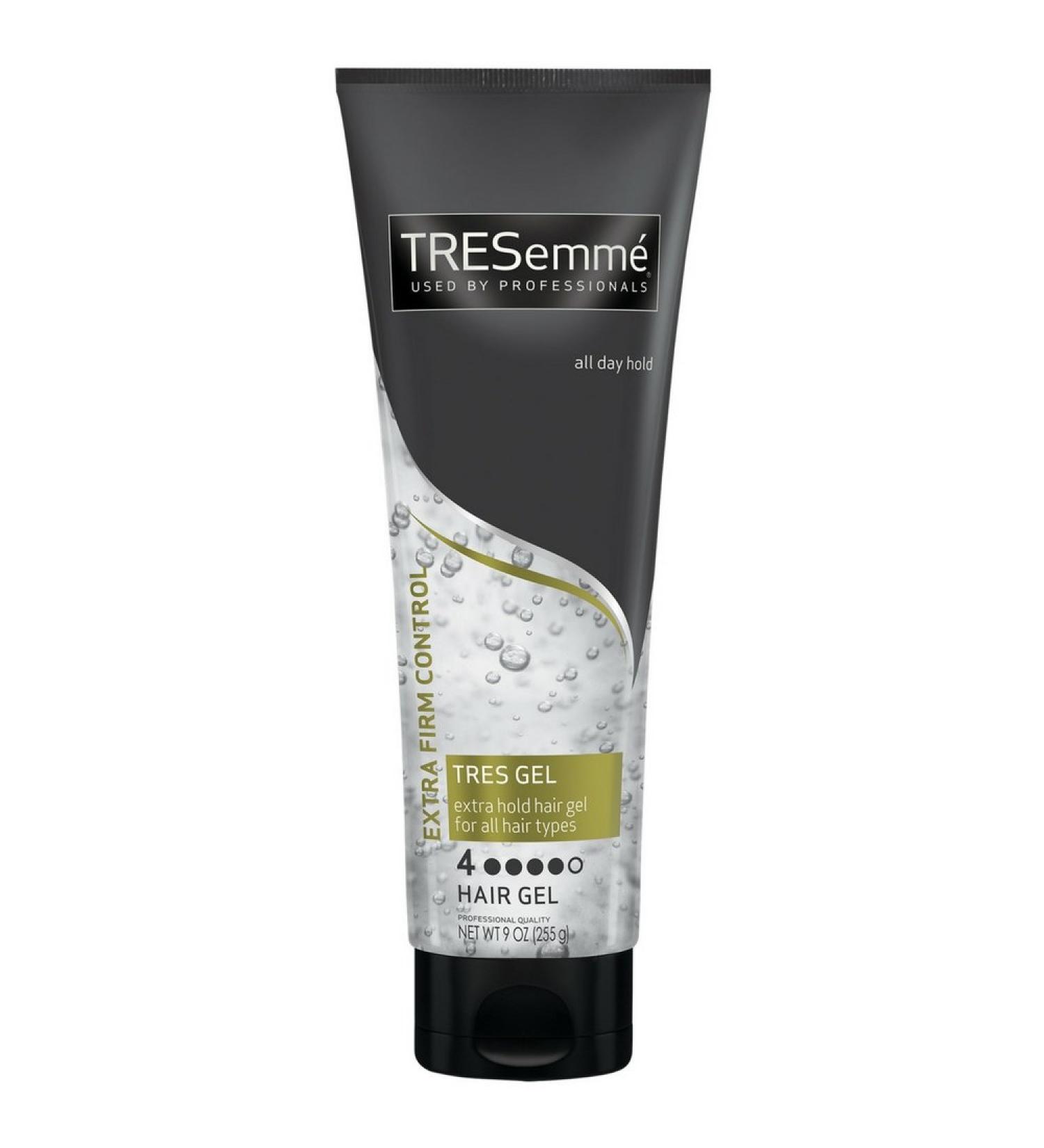 TRESemm TRES Two Hair Gel Extra Hold 9 oz (Pack of 2) Unscented 9 Ounce (Pack of 2)