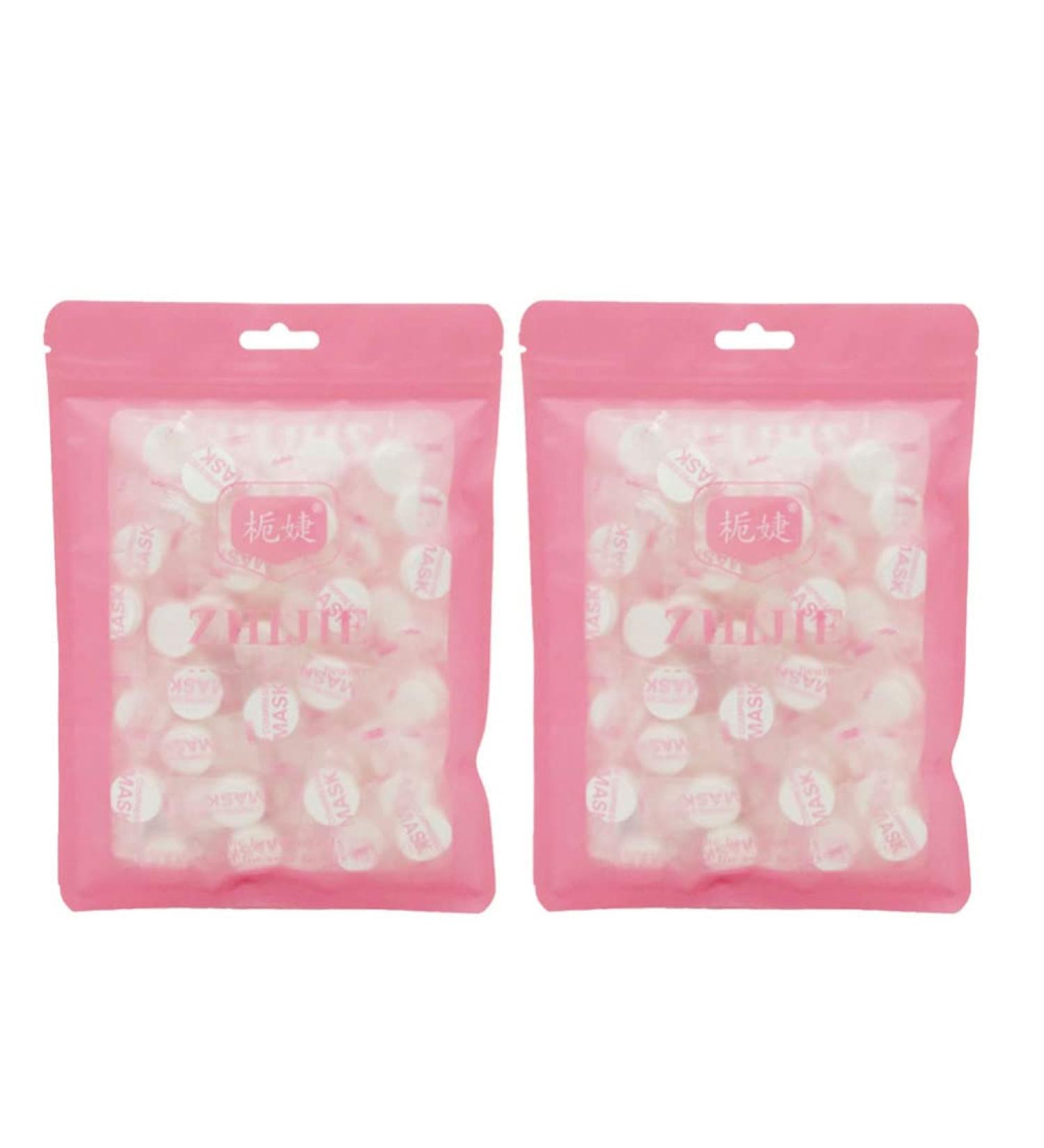 200pcs Compressed Facial Cleaning Wipes - Nonwoven Skin Care Mask Paper for Spa & Home Use | Expandable Towel Masks - Buy Online on SooperMarket.com