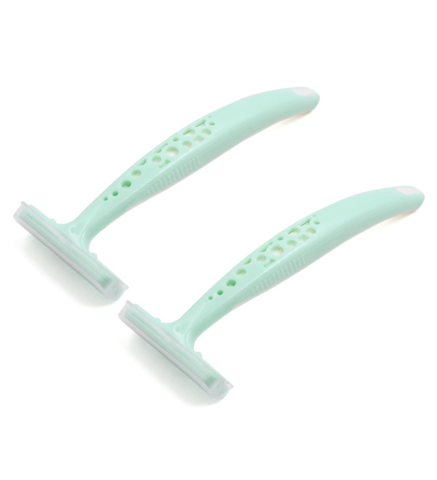 Ruilogod 2pcs Women Hair Epilator & Shaver Razor - Armpit Legs & Hand Hair Removal Tool - International Shipping Available - Buy Online on SooperMarket.com