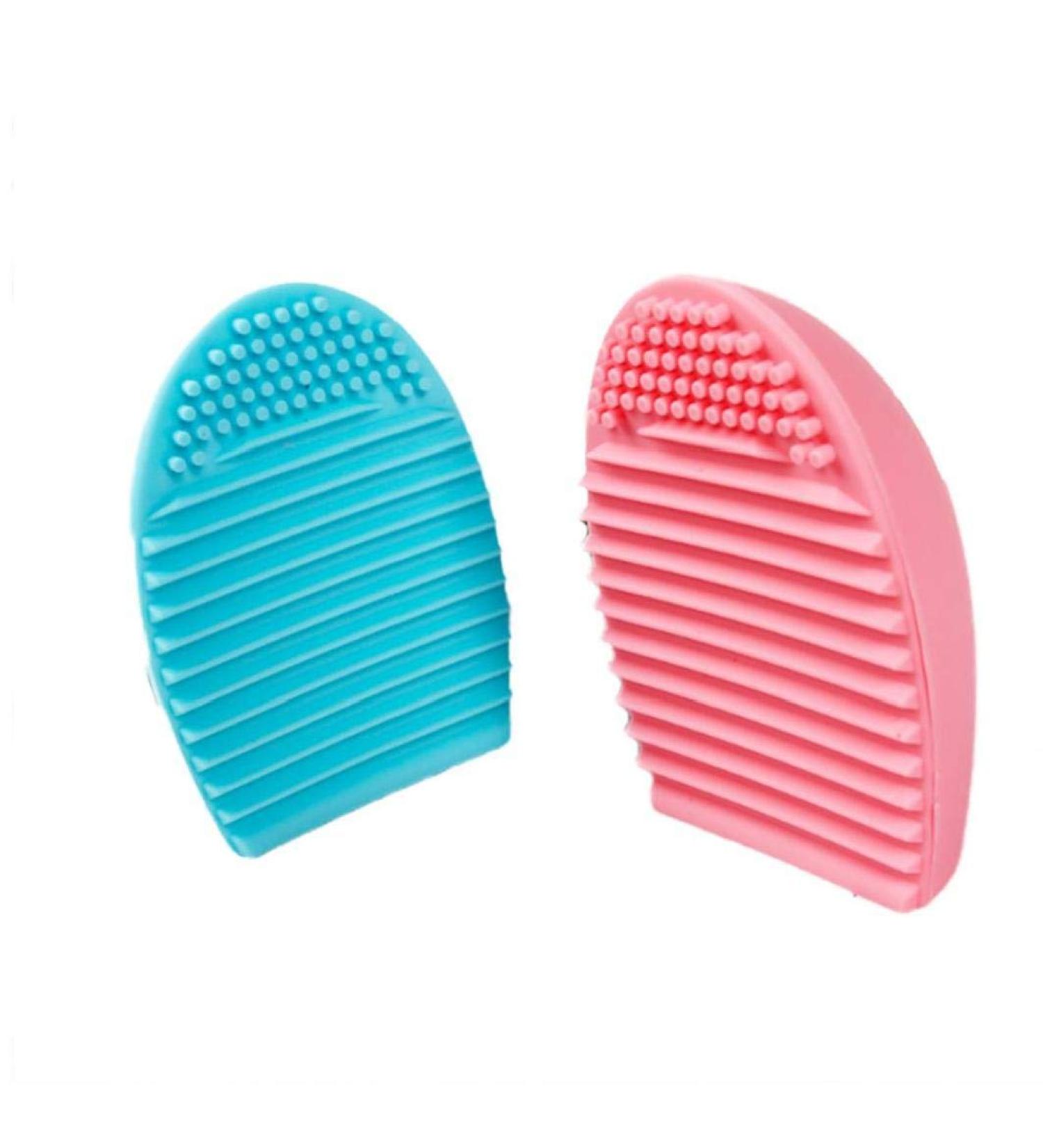 Silicone Makeup Brush Cleaner - Portable Cleaning Pad & Remover in Random Colors | Essential Beauty Tool for Flawless Makeup - Buy Online on SooperMarket.com