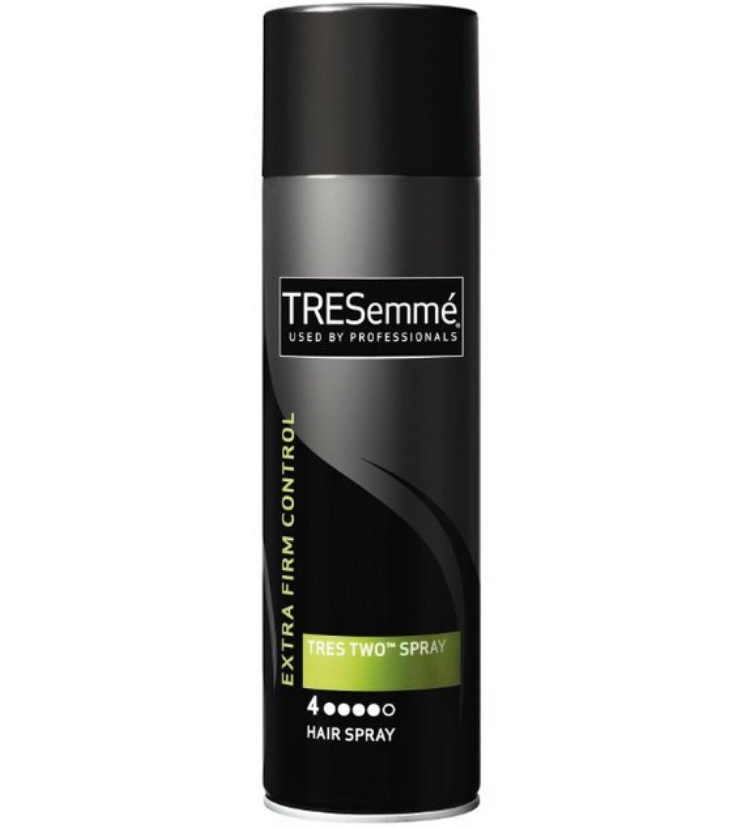 TRESemme Tres Two Hair Spray Aerosol Extra Hold 11 oz (Pack of 5)