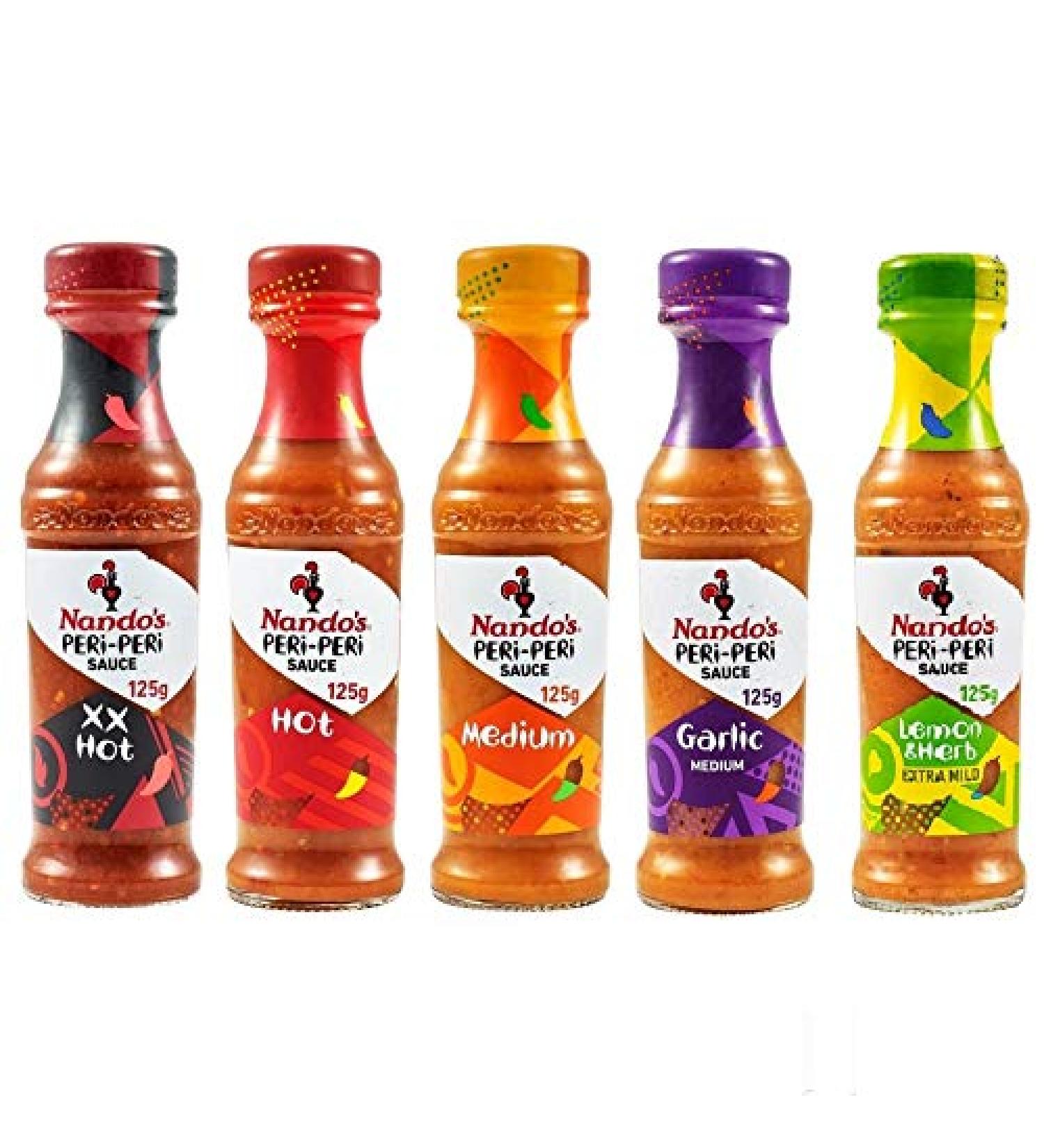 Nando's Peri-Peri sauce 125 g (5-pack)