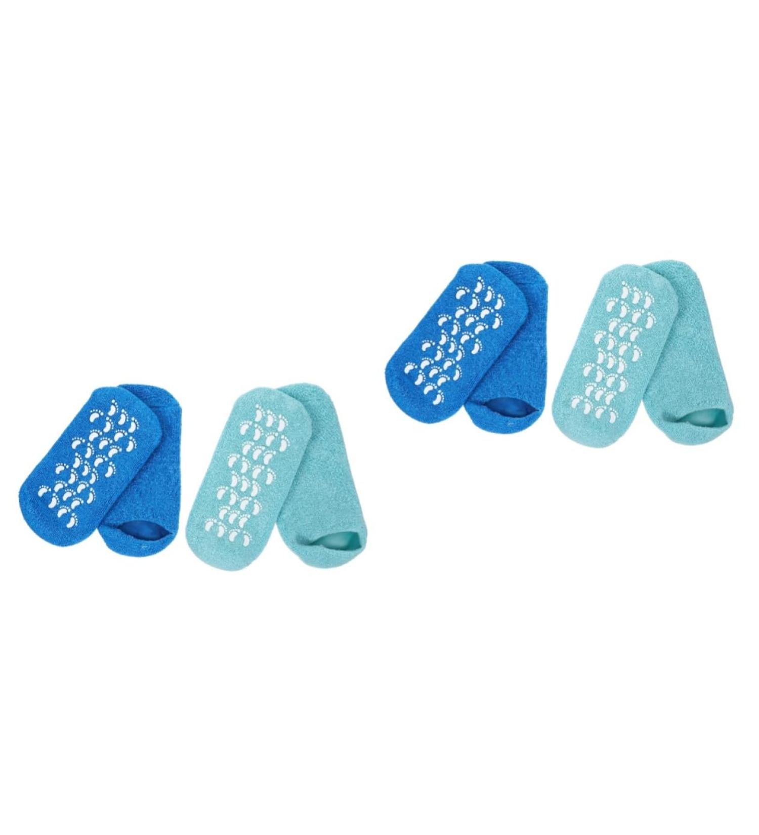 minkissy 4 Pairs Gel Socks Foot Vegetable Gel Miss Shopping Cart - Buy Online on SooperMarket.com